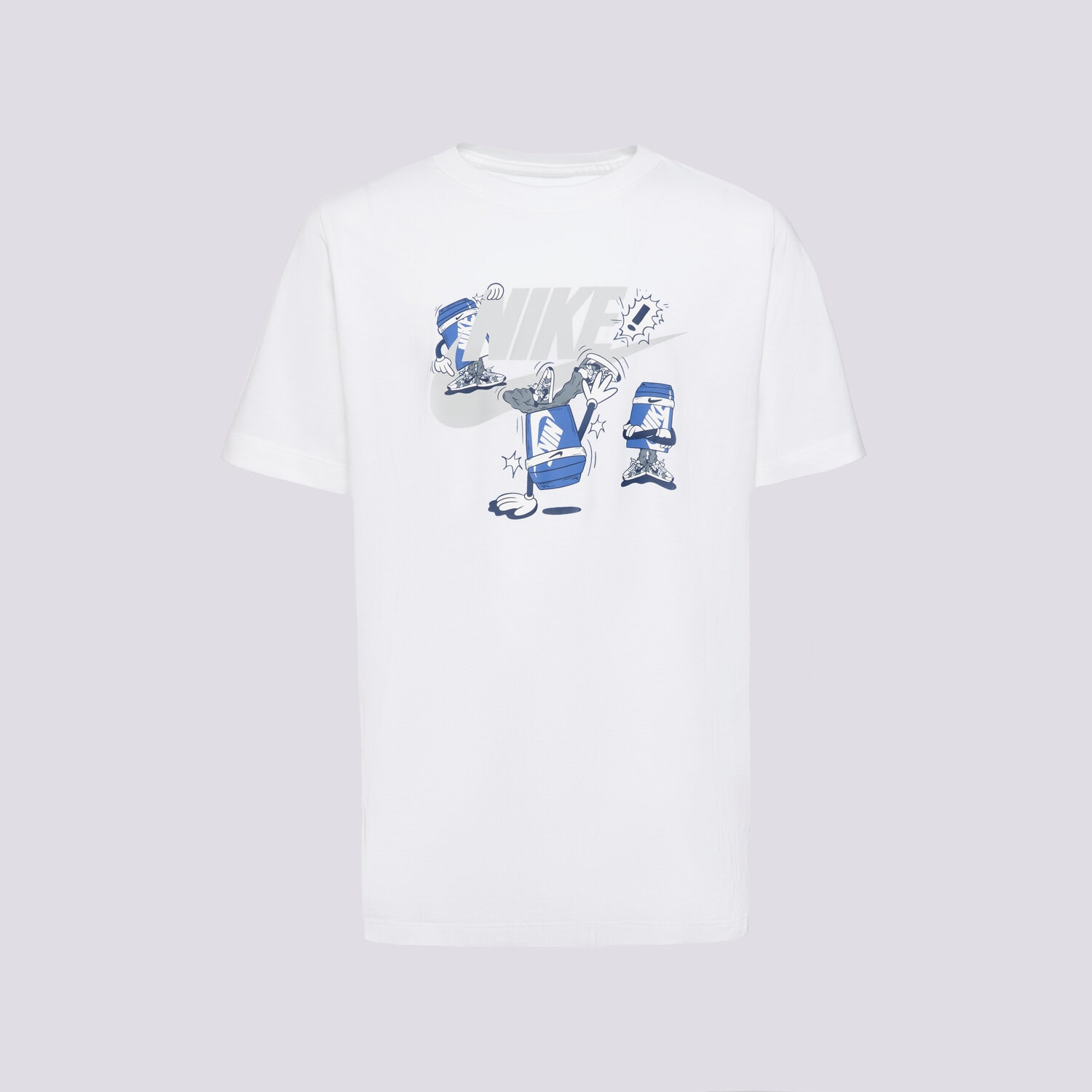 Kinder T-Shirt NIKE T-SHIRT K NSW TEE BOXY BREAK DANCE BOY HV5214-100 Weiß