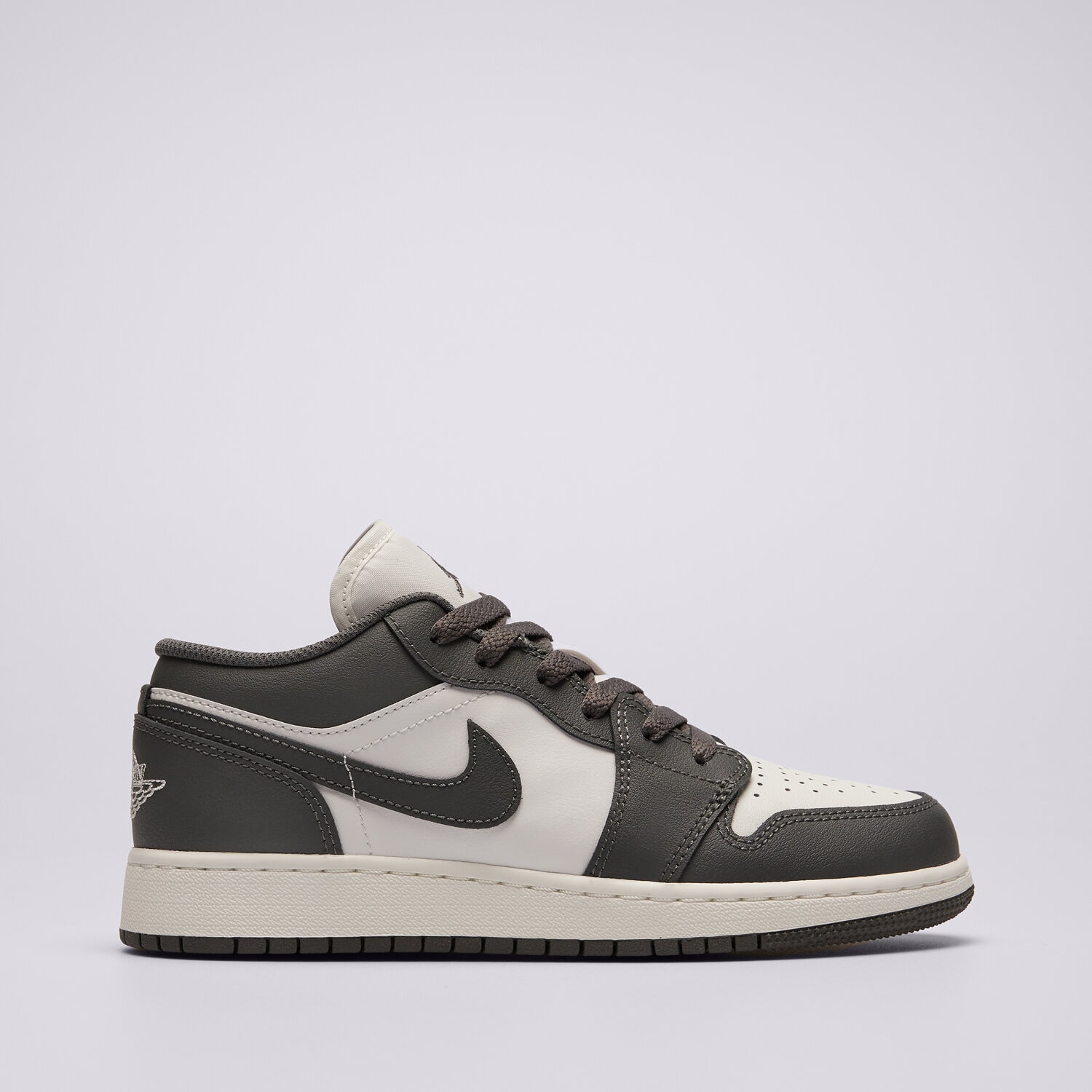Kinder Sneaker AIR JORDAN 1 LOW  553560-044 Grau