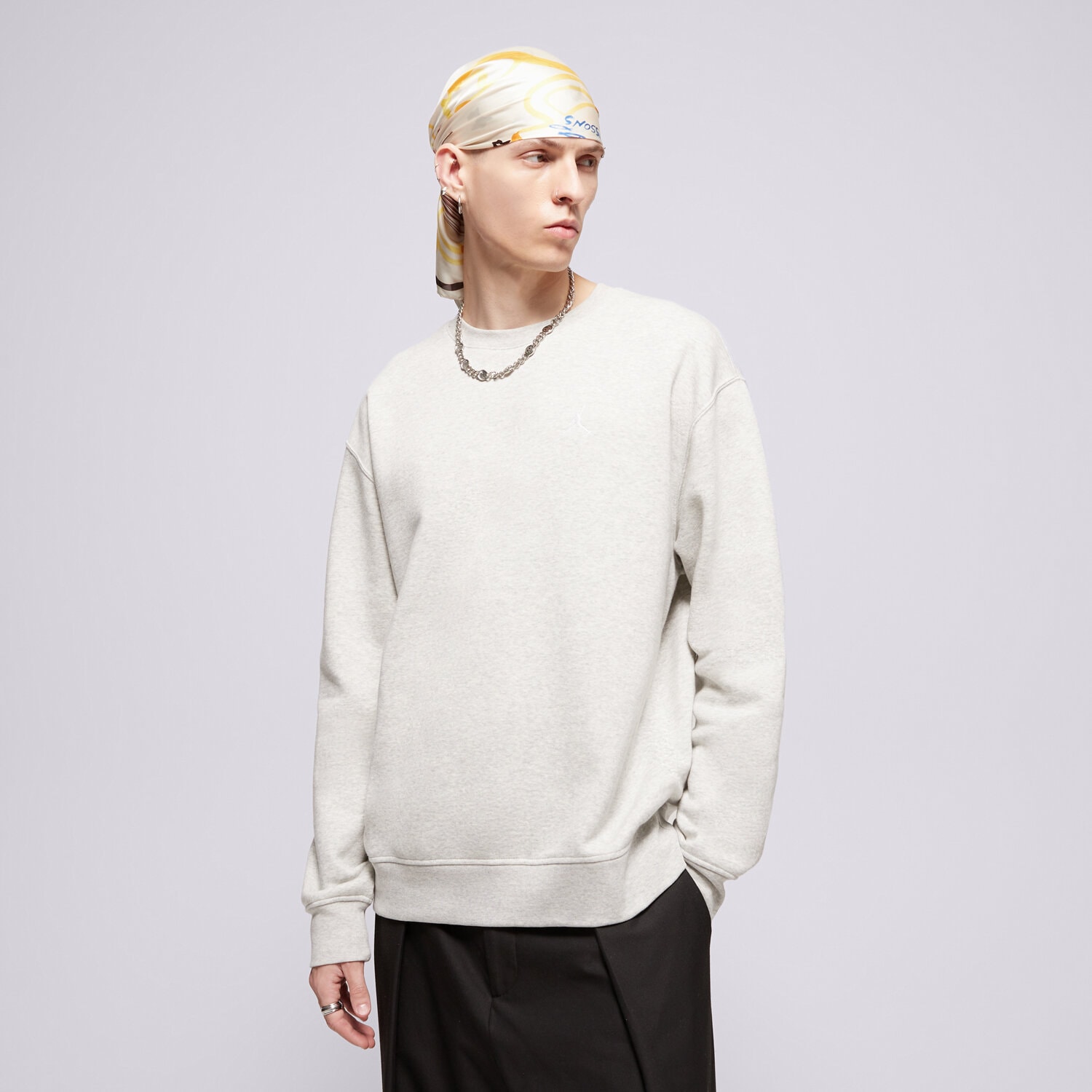 Herren JORDAN SWEATSHIRT JORDAN BROOKLYN FLEECE FV7293-050 Grau