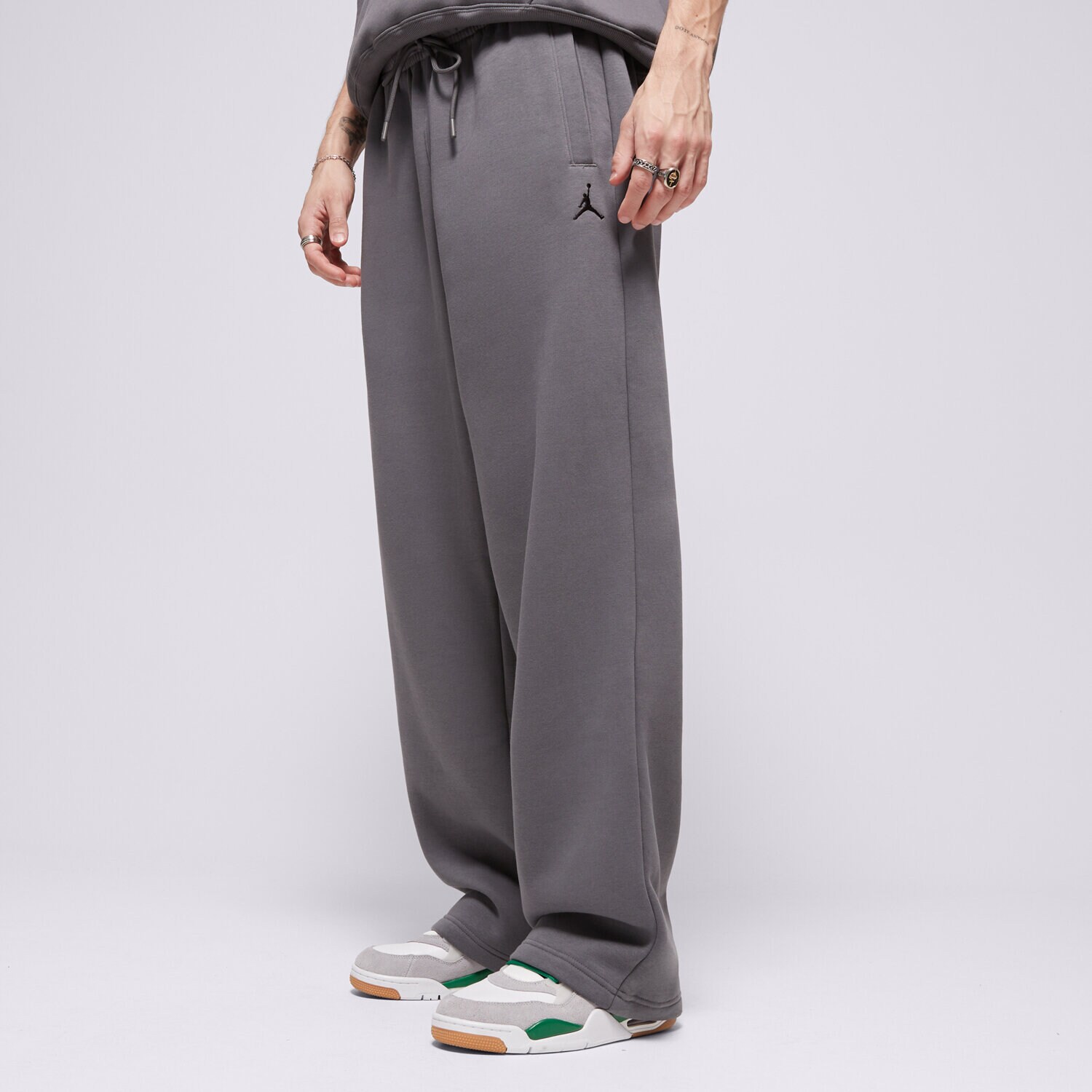 Herren Hosen JORDAN HOSE JORDAN BROOKLYN FLEECE IB7238-068 Grau