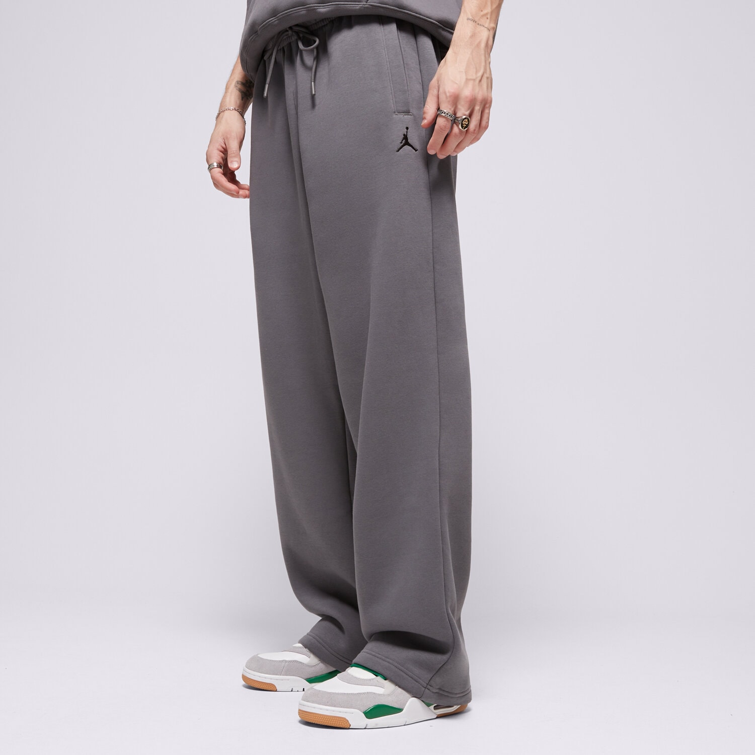 Herren Hosen JORDAN HOSE JORDAN BROOKLYN FLEECE IB7238-068 Grau