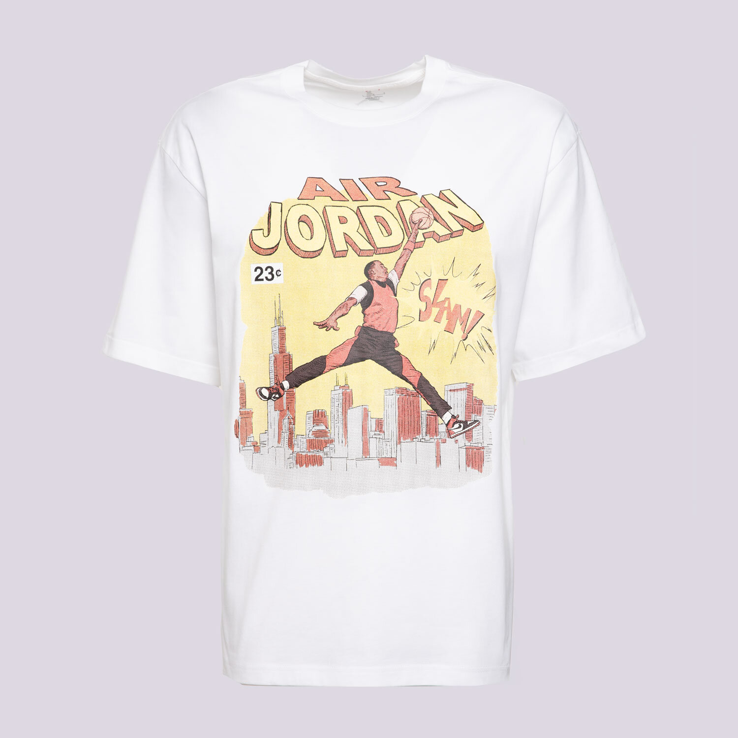 Herren T-Shirt JORDAN T-SHIRT M J NC COMIC SS CREW IF0784-100 Weiß