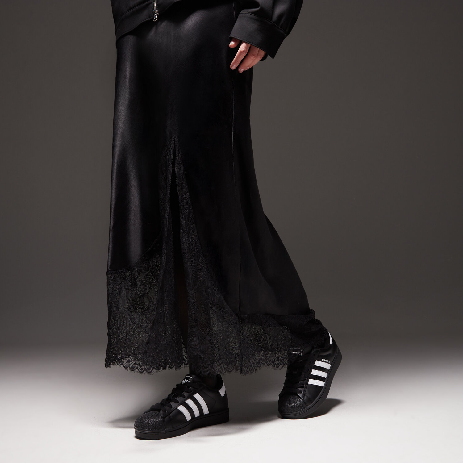 adidas Superstar II Black White (GS) — foto 2