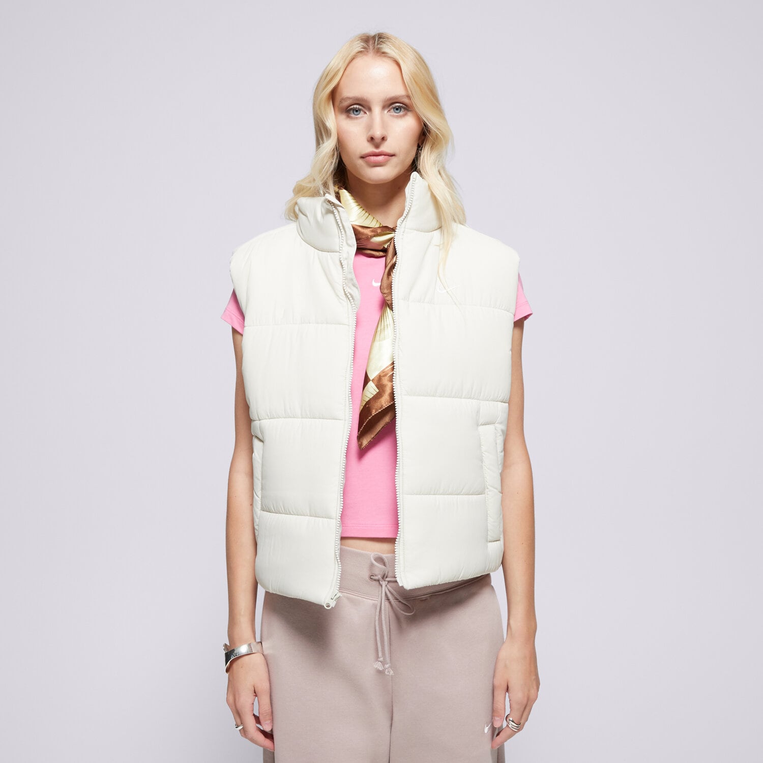 Damen Weste NIKE WESTE W NSW TF SYNFL NK CLSC VEST FZ5922-072 Beige