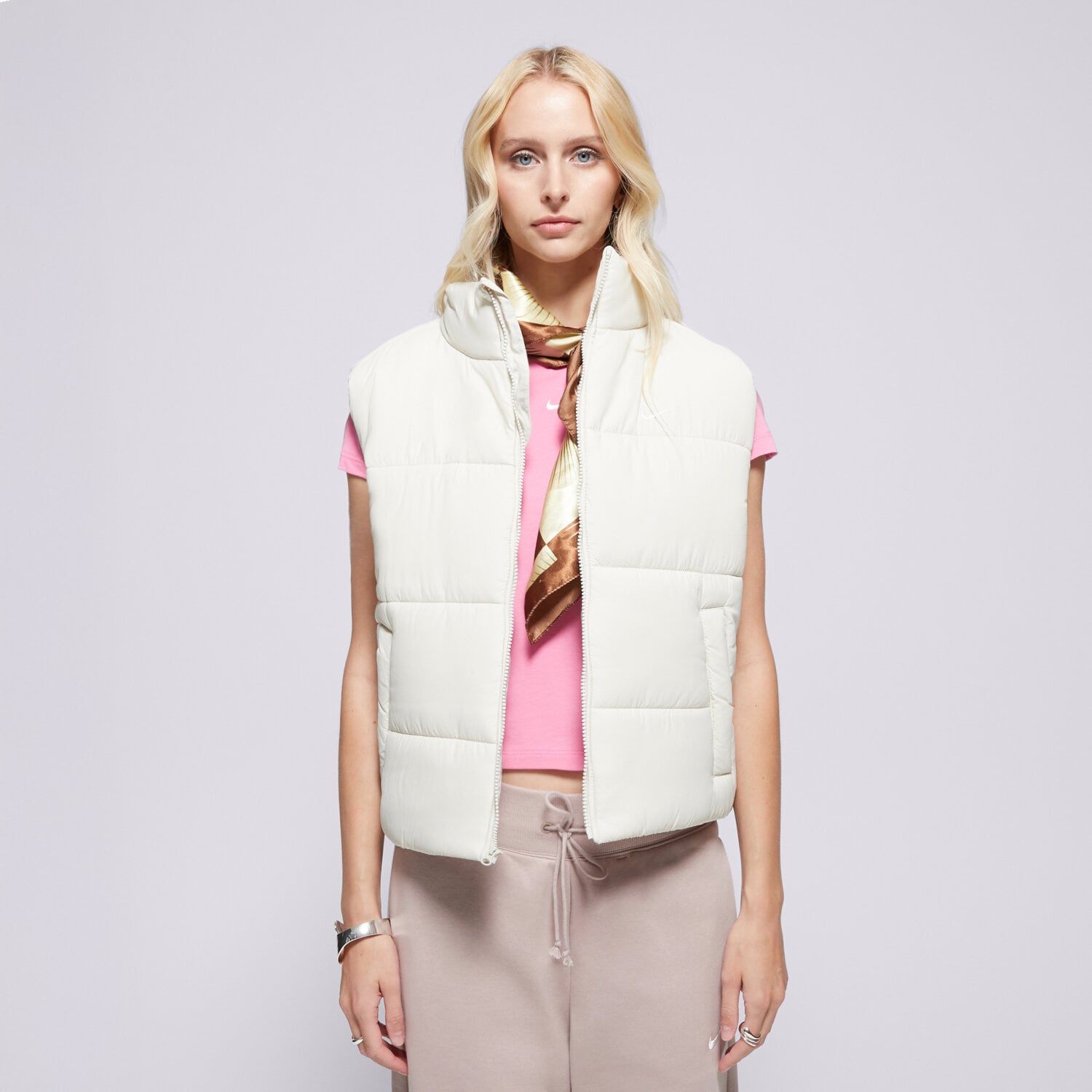 Damen Weste NIKE WESTE W NSW TF SYNFL NK CLSC VEST FZ5922-072 Beige