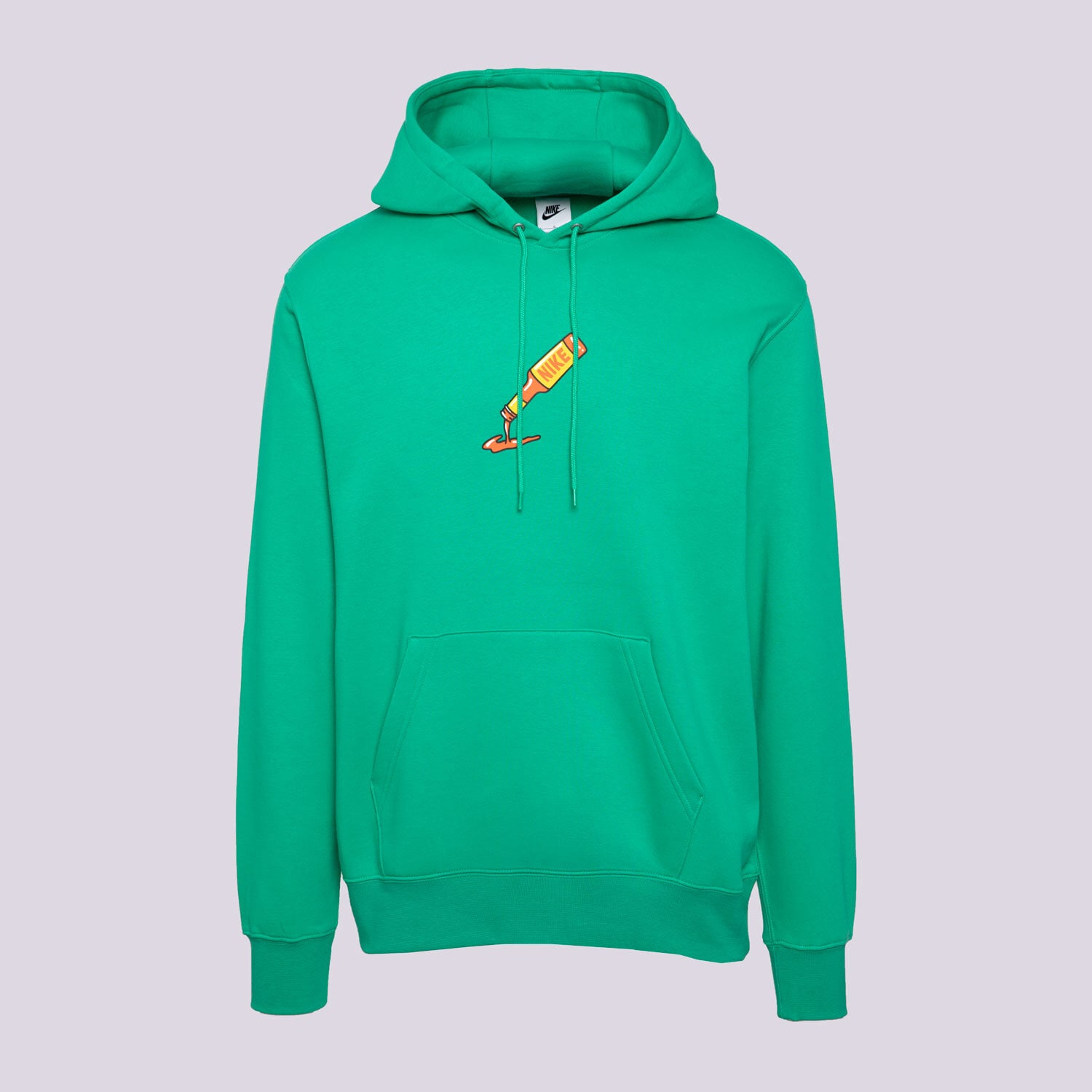 Herren NIKE HOODIE U NSW HDY CLUB PO BB OC 2 IB4144-324 Grün