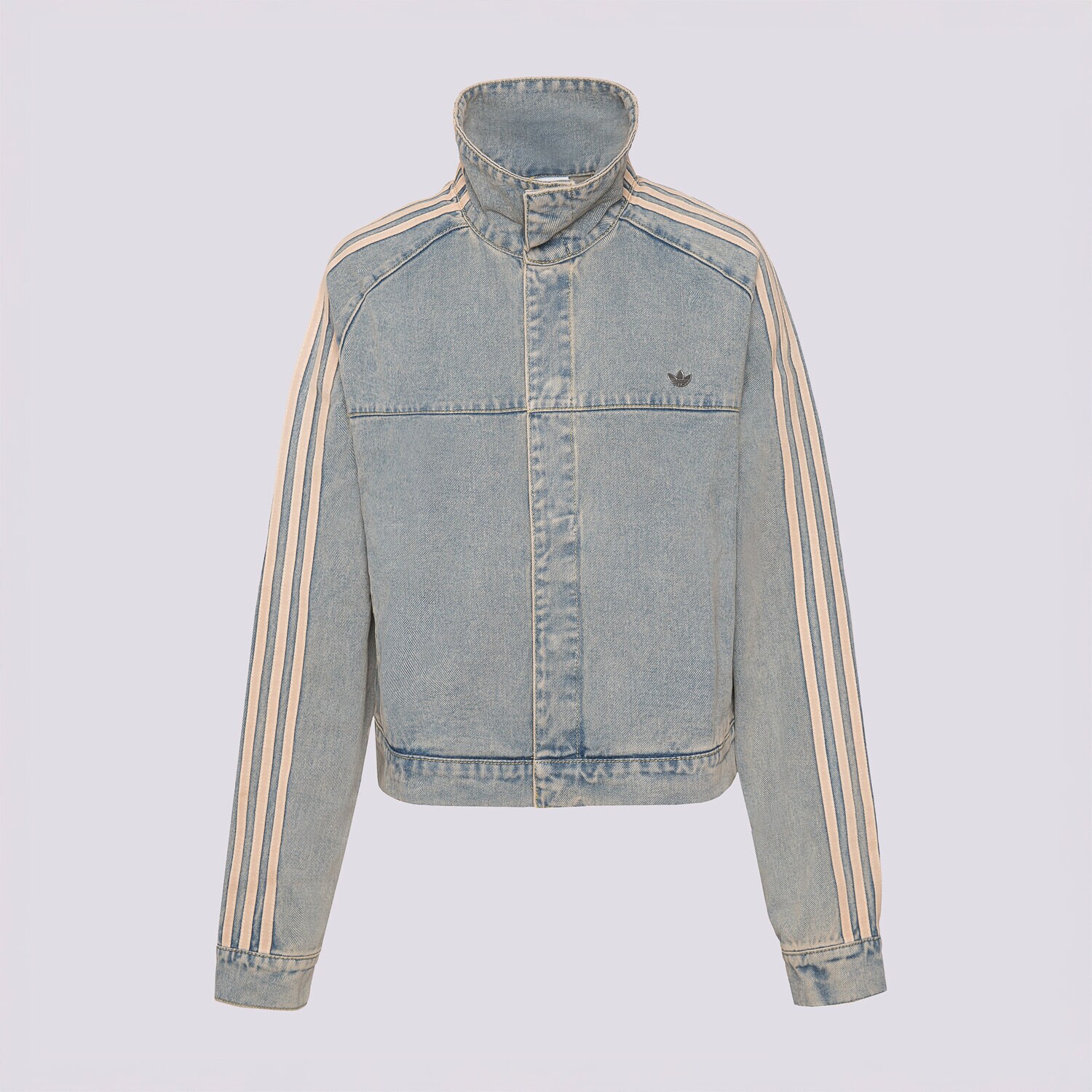 Damen Übergangsjacke ADIDAS JACKE P ESS DENIM JKT JY2872 Blau