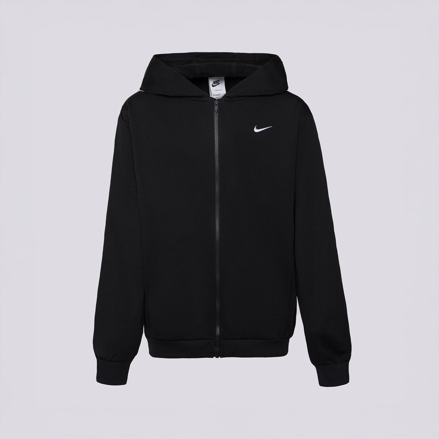 Kinder NIKE SWEATSHIRT MIT REIßVERSCHLUSS Z KAPTUREM K NSW DF CLUB+ HQ9320-010 Schwarz