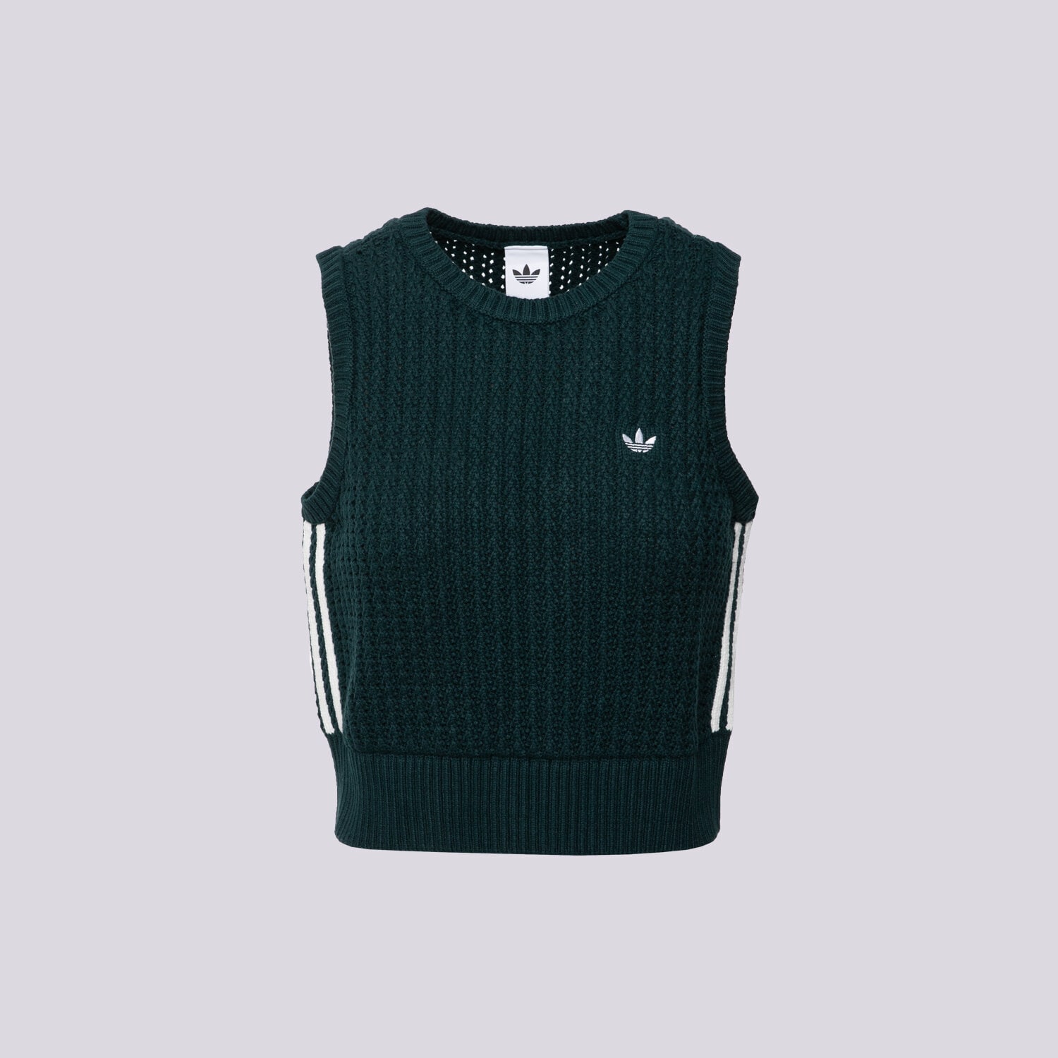 Damen Weste ADIDAS WESTE KNITTED VEST JW4993 Grün
