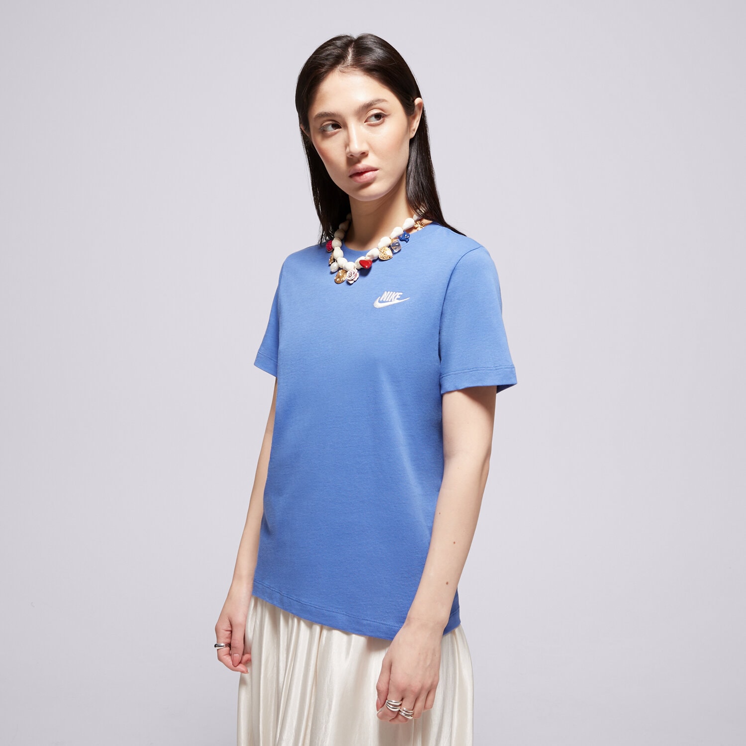 Kinder T-Shirt NIKE T-SHIRT K NSW TEE EMB FUTURA LBR BOY FZ5177-411 Blau