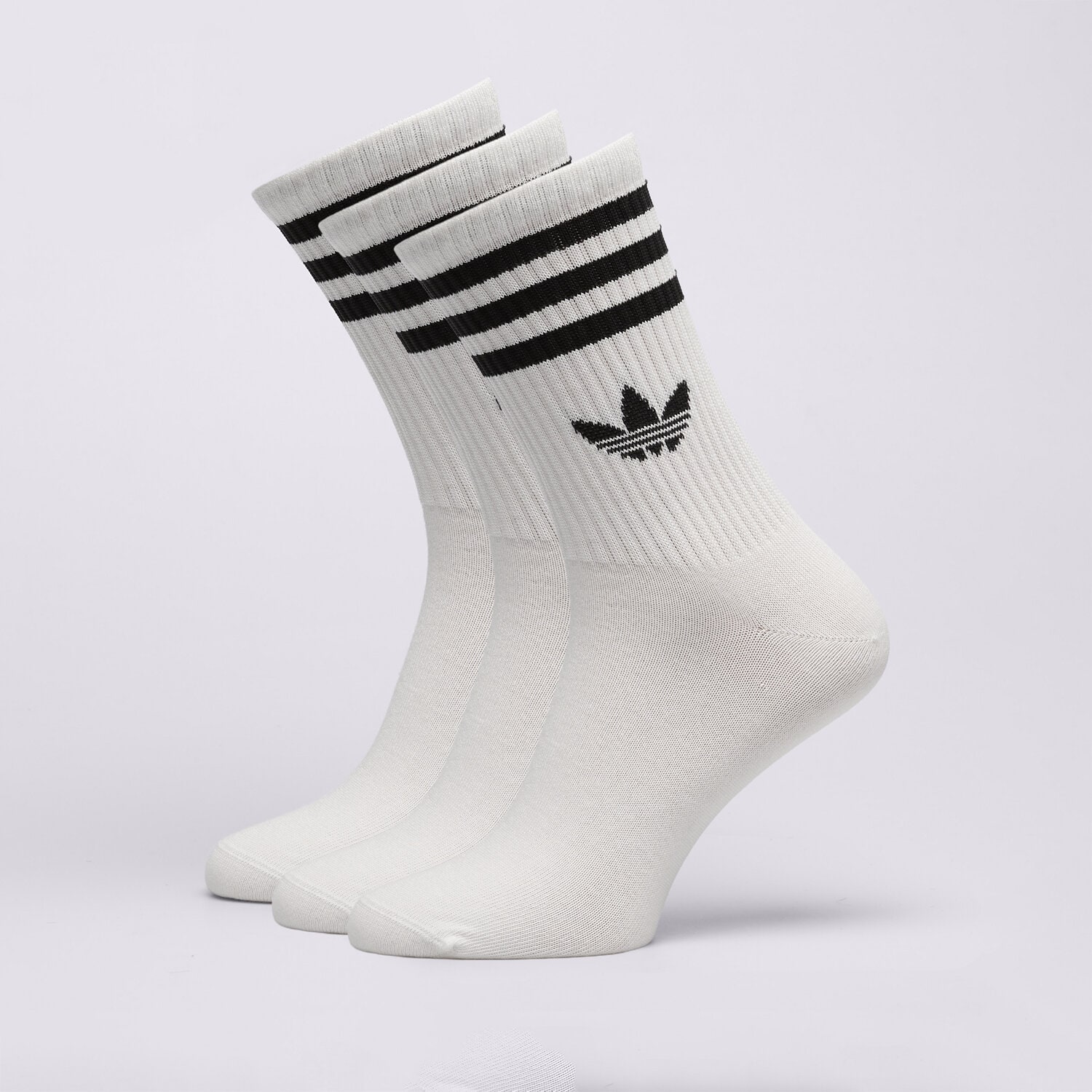 Damen Socken ADIDAS SOCKEN 3S CREW S 3P JV7401 Weiß