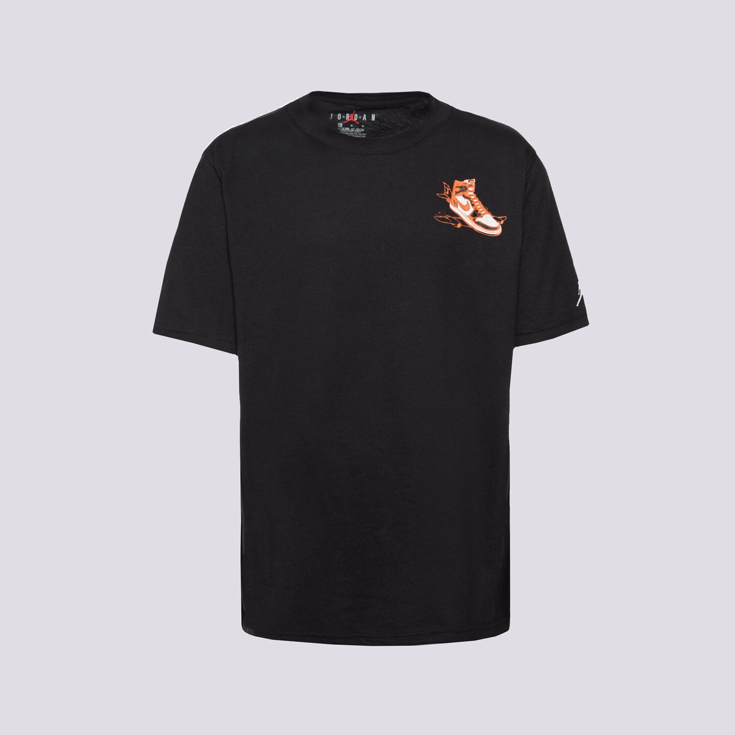 Kinder T-Shirt JORDAN T-SHIRT JDN LANDED TEE BLK B 95F279-023 Schwarz