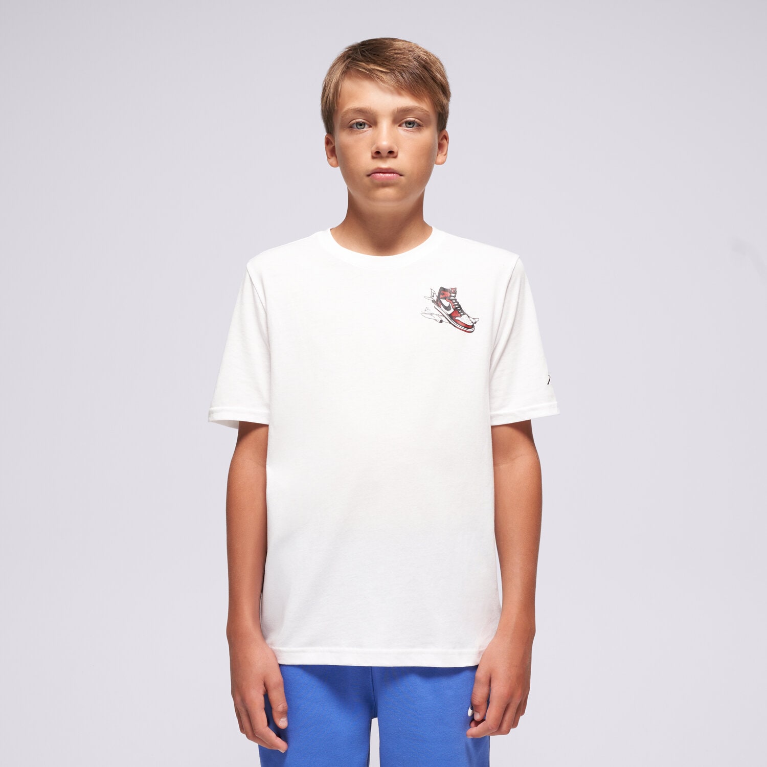 Kinder T-Shirt JORDAN T-SHIRT JDB AIR JORDAN HAS LANDED SS T BOY 95F279-001 Weiß