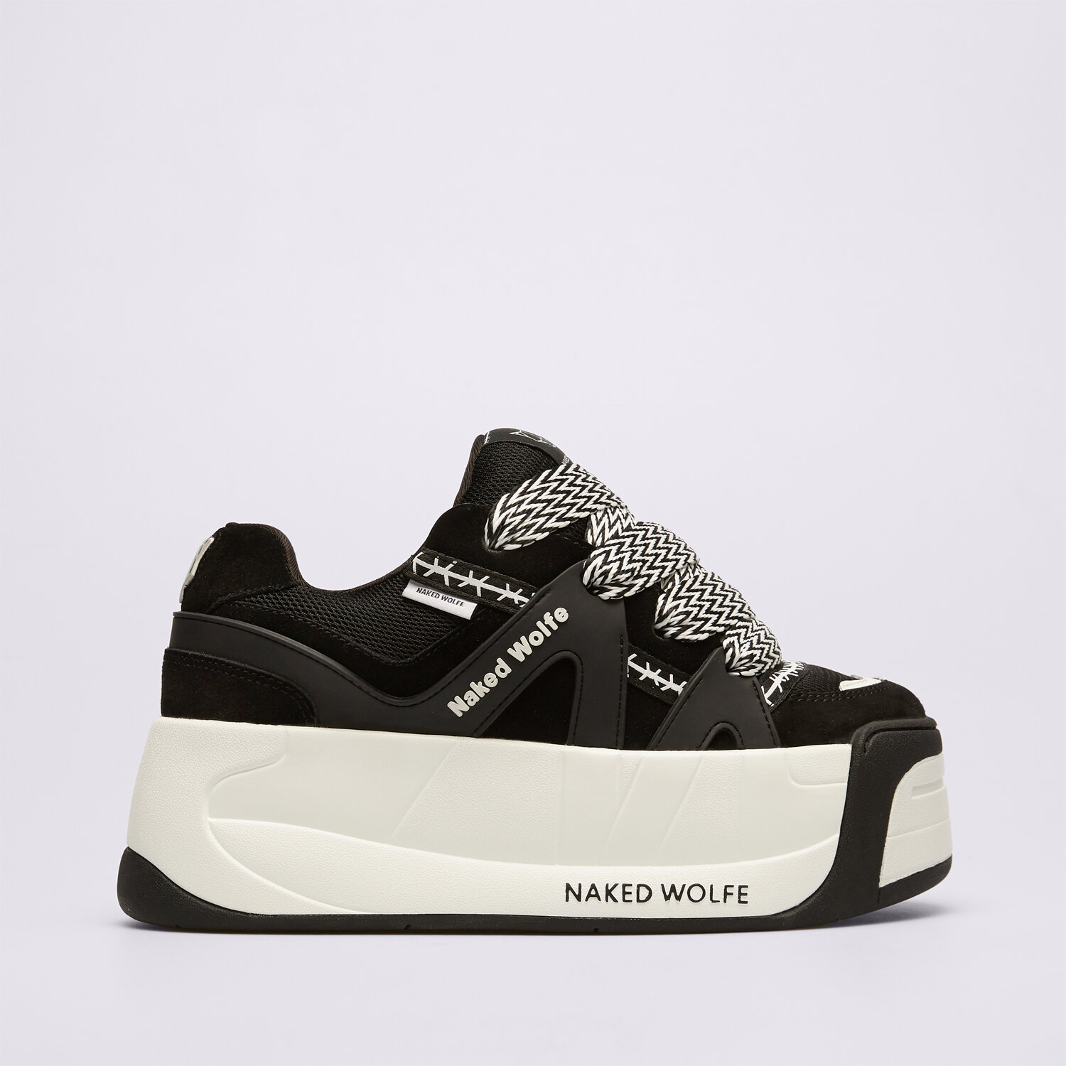 Damen Sneaker NAKED WOLFE SLIDER NWSLIDERBLACK Schwarz