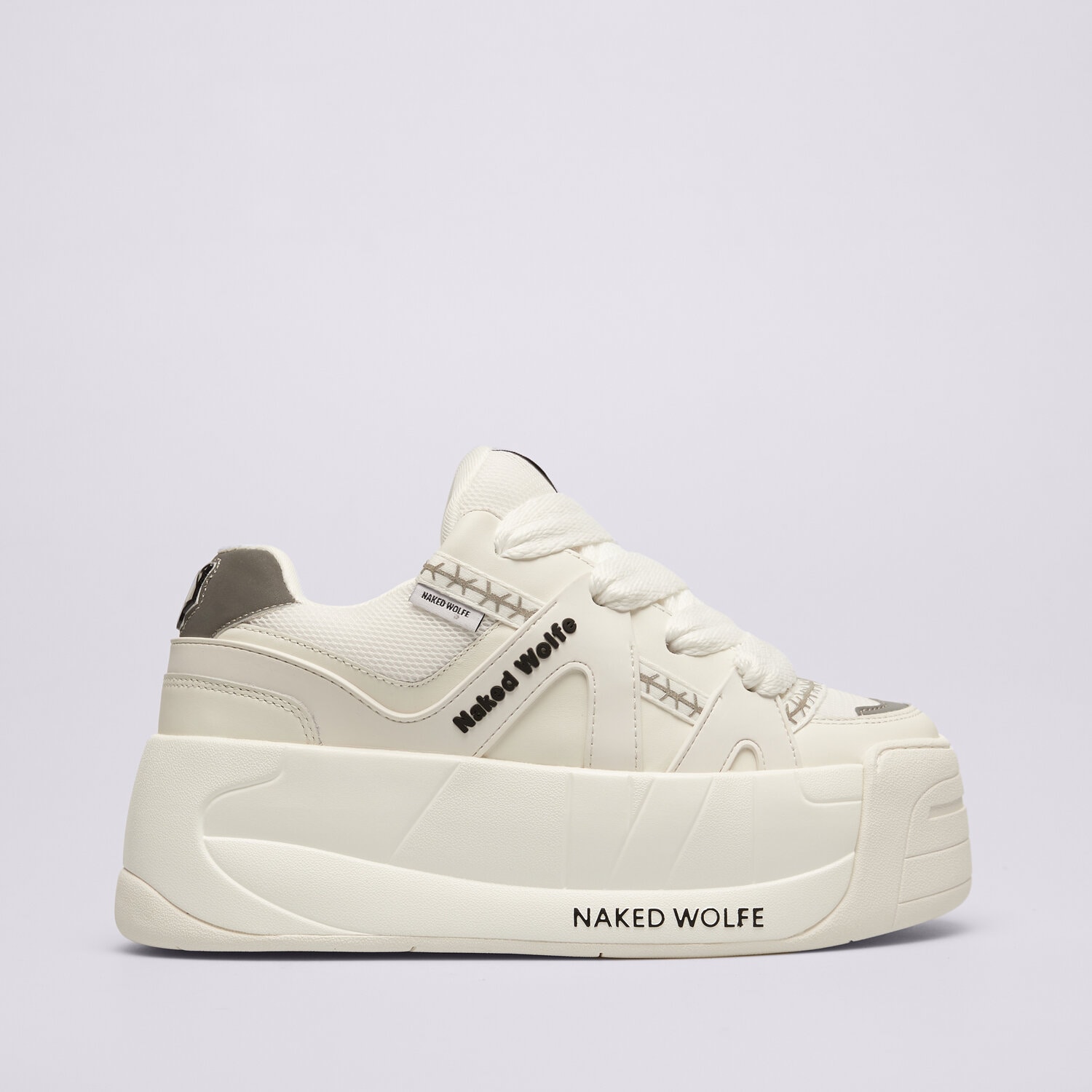 Damen Sneaker NAKED WOLFE SLIDER NWSLIDERWHITE Weiß
