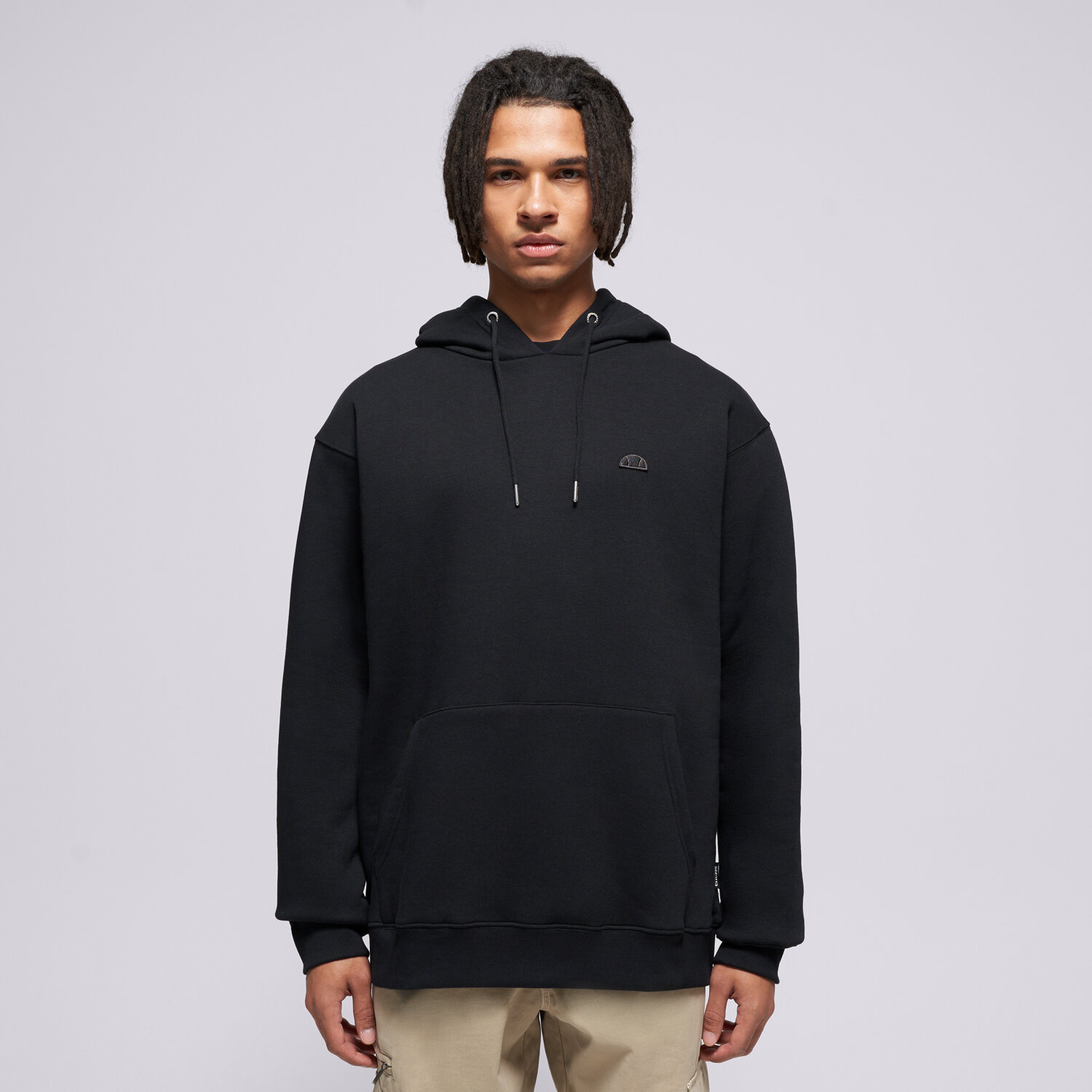Herren ELLESSE HOODIE VARON OH HOODY BLK MN SMG22037015 Schwarz