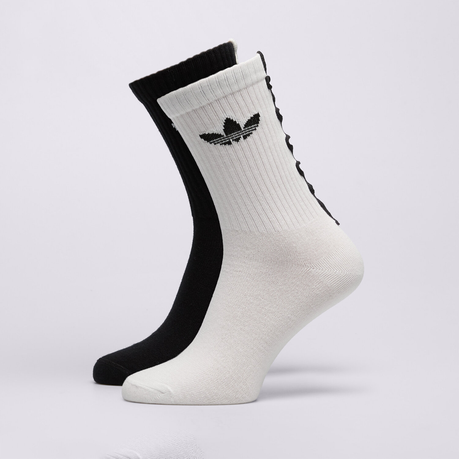 Damen Socken ADIDAS SOCKEN RUFFLE CREW 2P JX5211 Multicolor