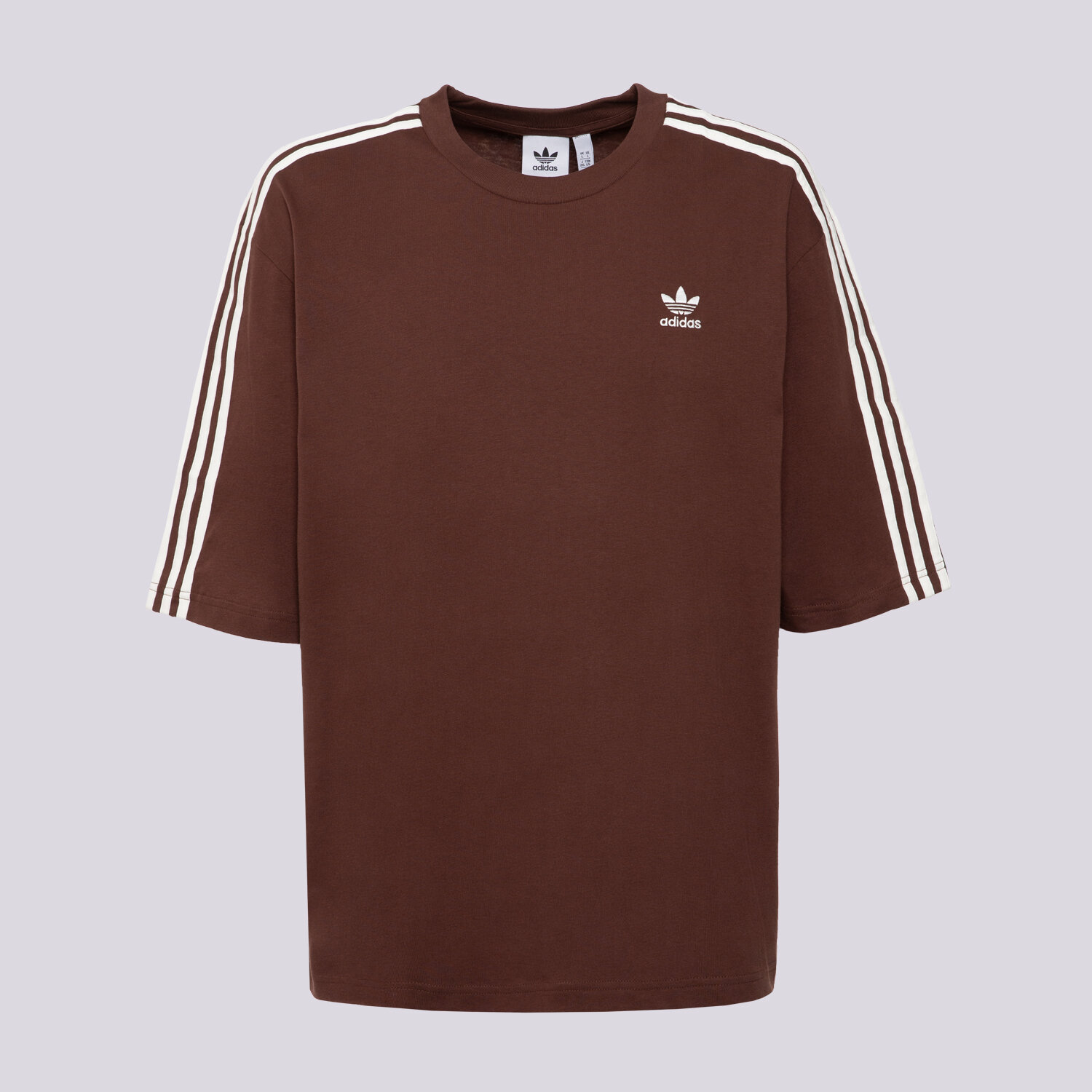 Herren T-Shirt ADIDAS T-SHIRT OVERSIZE TEE KA0476 Braun