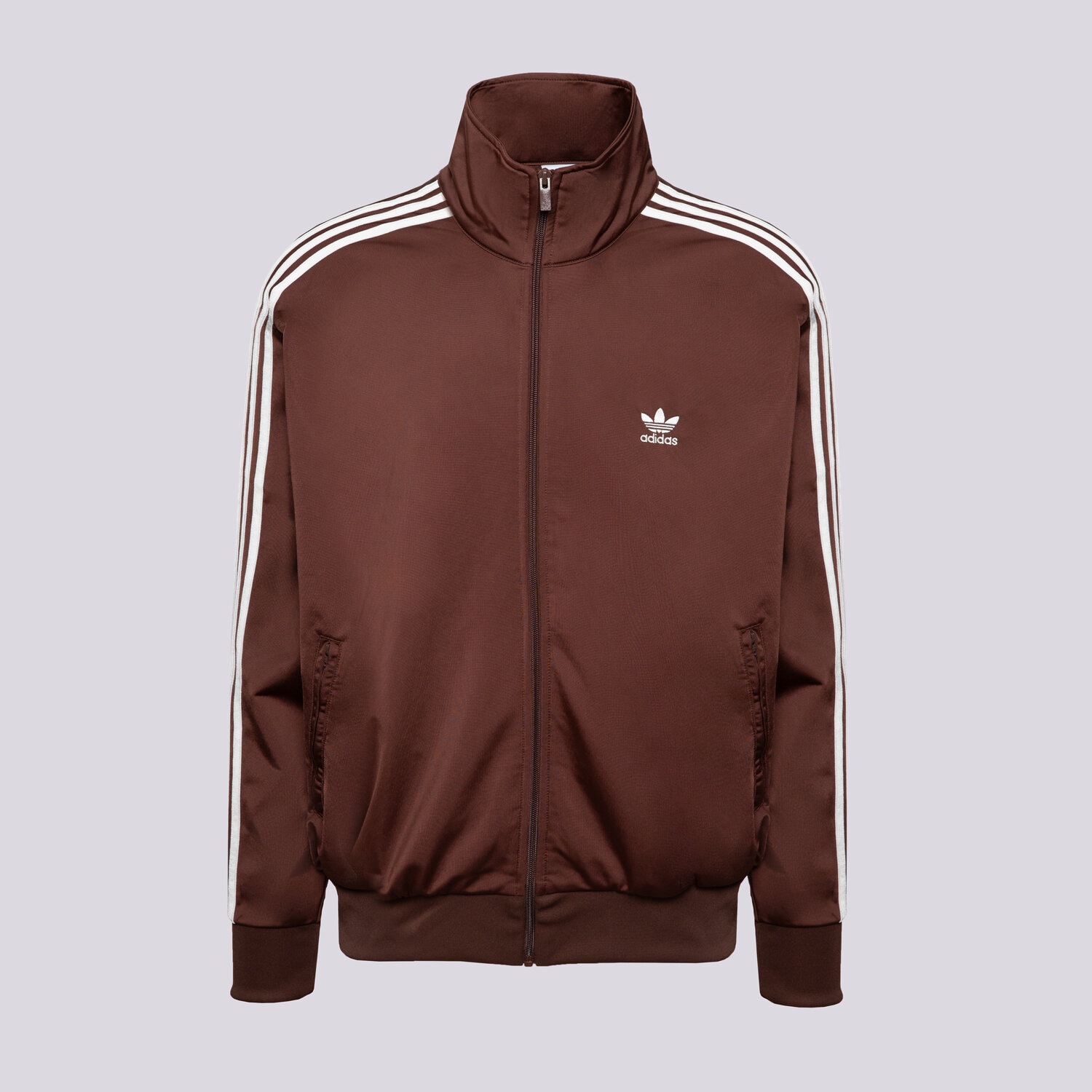 Herren ADIDAS SWEATSHIRT MIT REIßVERSCHLUSS FIREBIRD TT KA0459 Braun