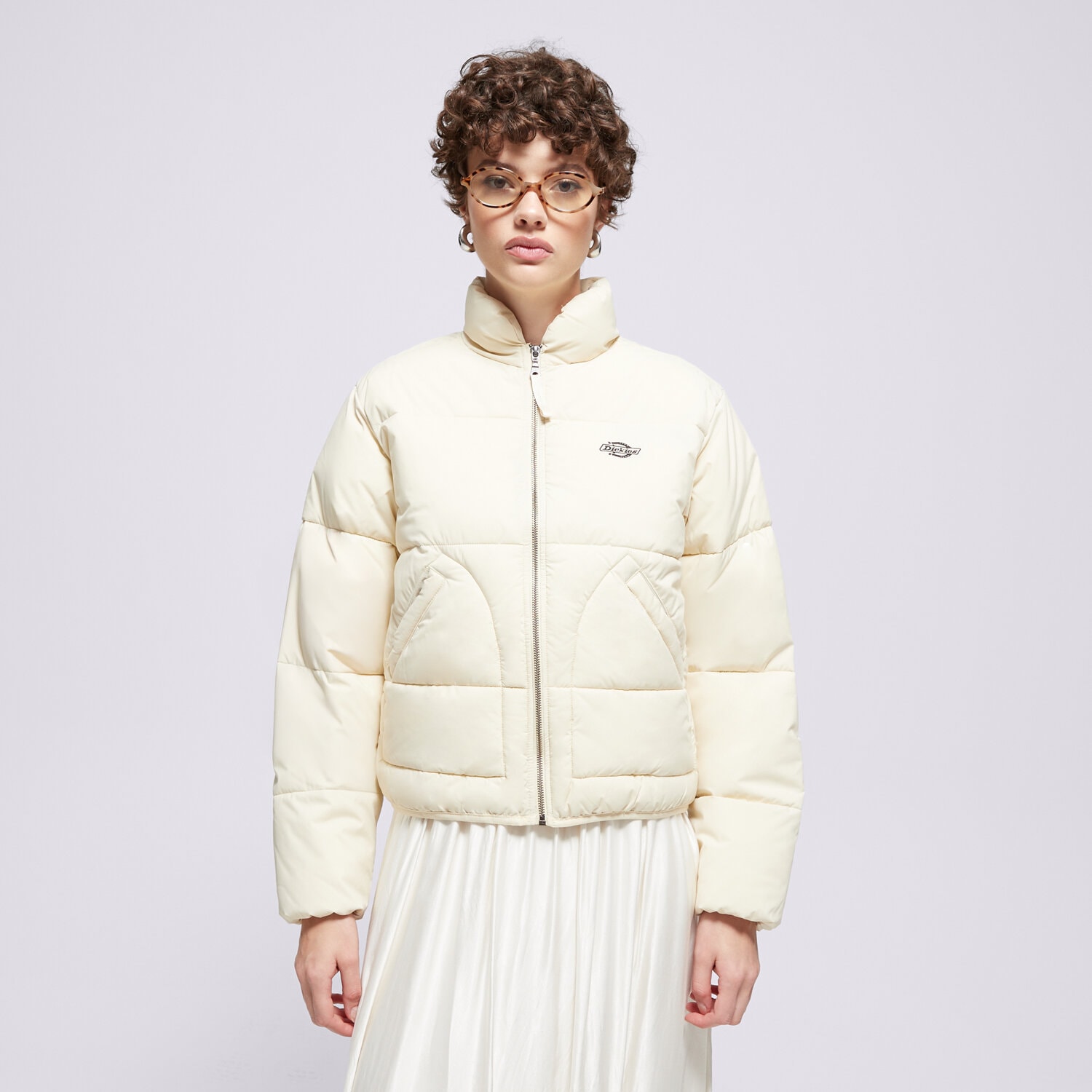 Damen Winterjacke DICKIES DAUNENJACKE SUMMERDALE PUFFER W DK0A87OJL171 Beige