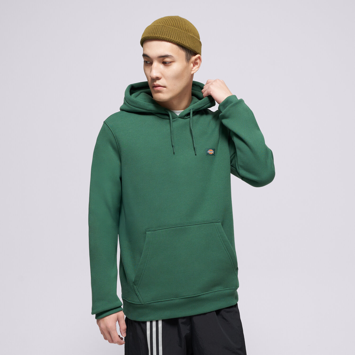 Herren DICKIES HOODIE OAKPORT HOODIE DK0A4XCDPIN1 Grün