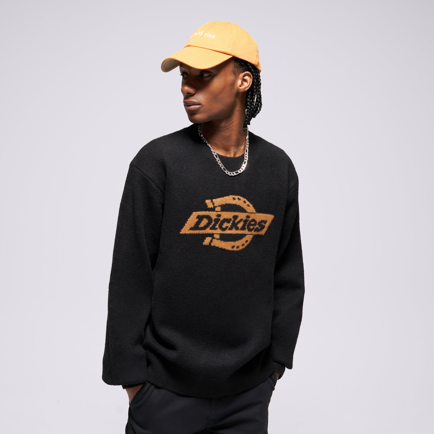 DICKIES PULLOVER RUSTON SWEATER DK0A87OQBLK1 Schwarz