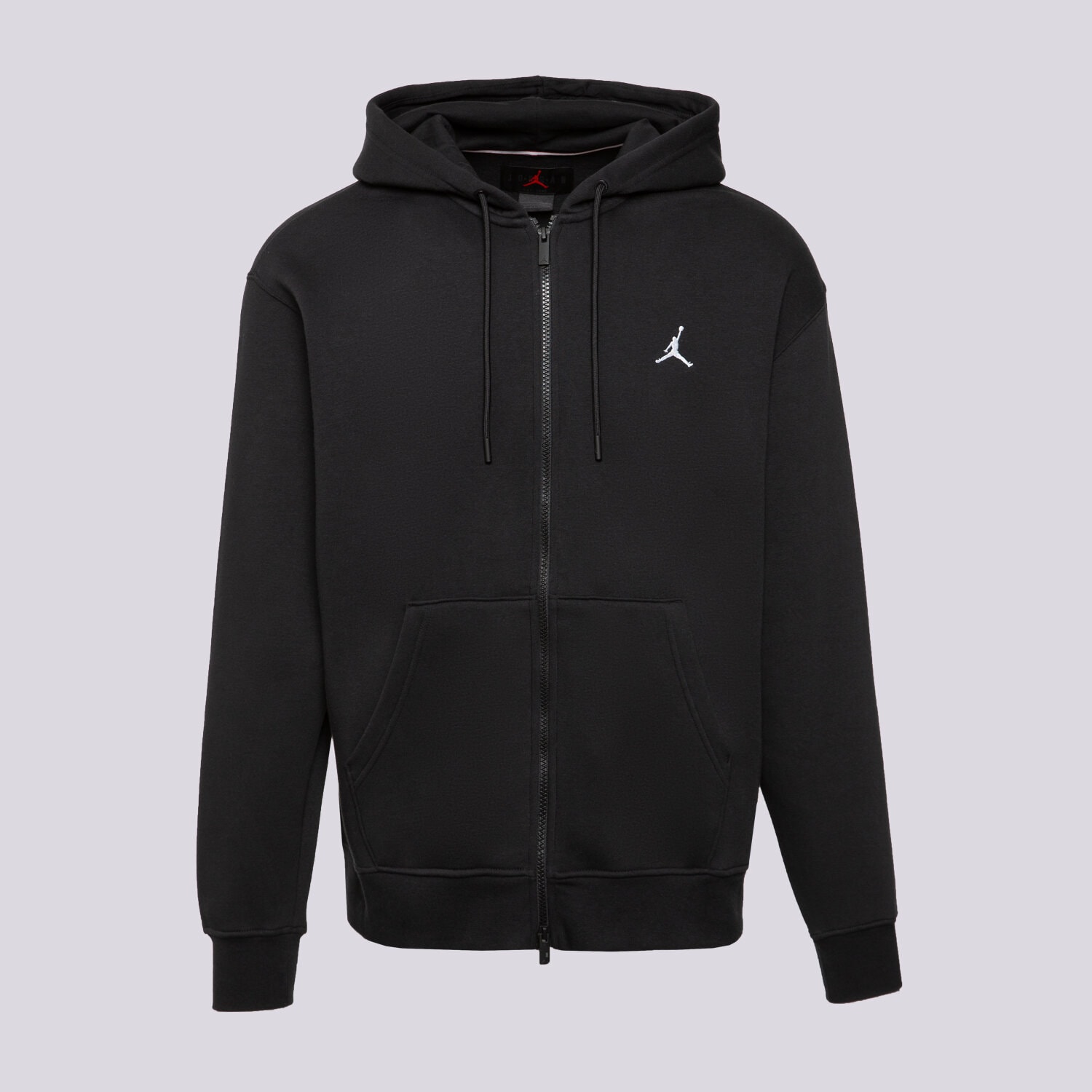 Herren SWEATSHIRT MIT REIßVERSCHLUSS Z   KAPTUREM JORDAN BRKLN FLC  FV7289-010 Schwarz