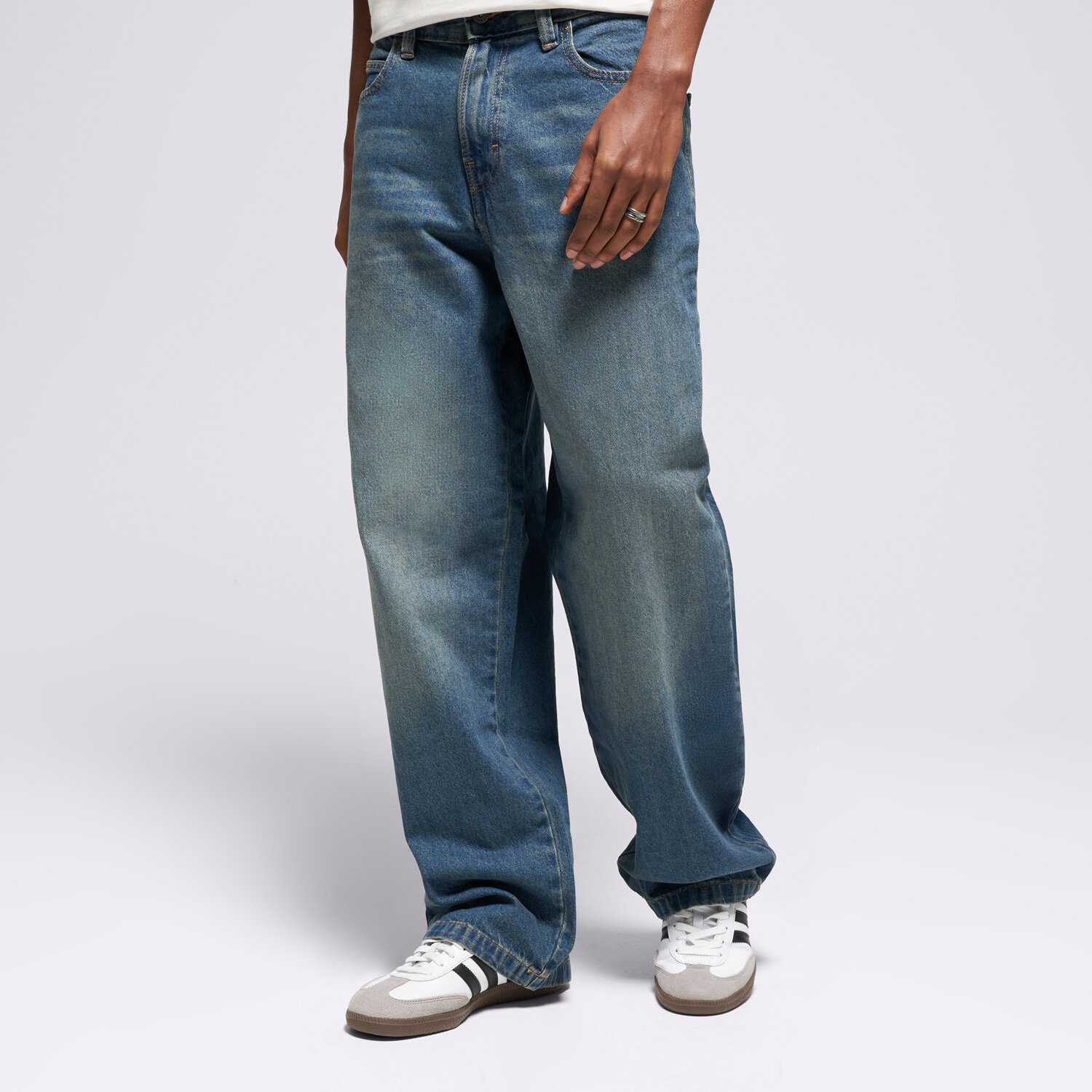Herren Hosen DICKIES HOSE HILHAM DENIM DK0A87NKL231 Blau