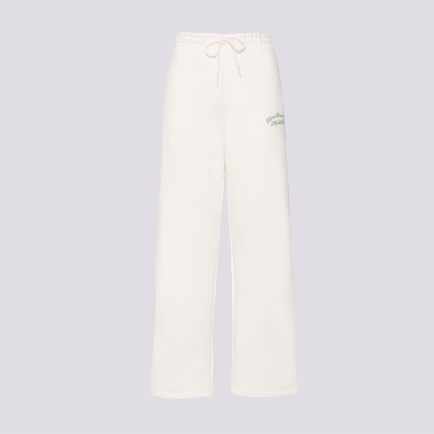 Damen Hosen NEW BALANCE HOSE LINEAR HERITAGE FLEECE WIDE LEG PANT WP53902PEF Beige