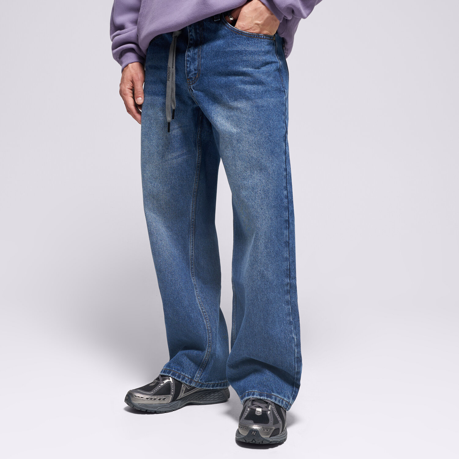 Herren Hosen PROSTO HOSE JEANS BAGGY TARMAC BLUE KL252MPAN3012 Blau