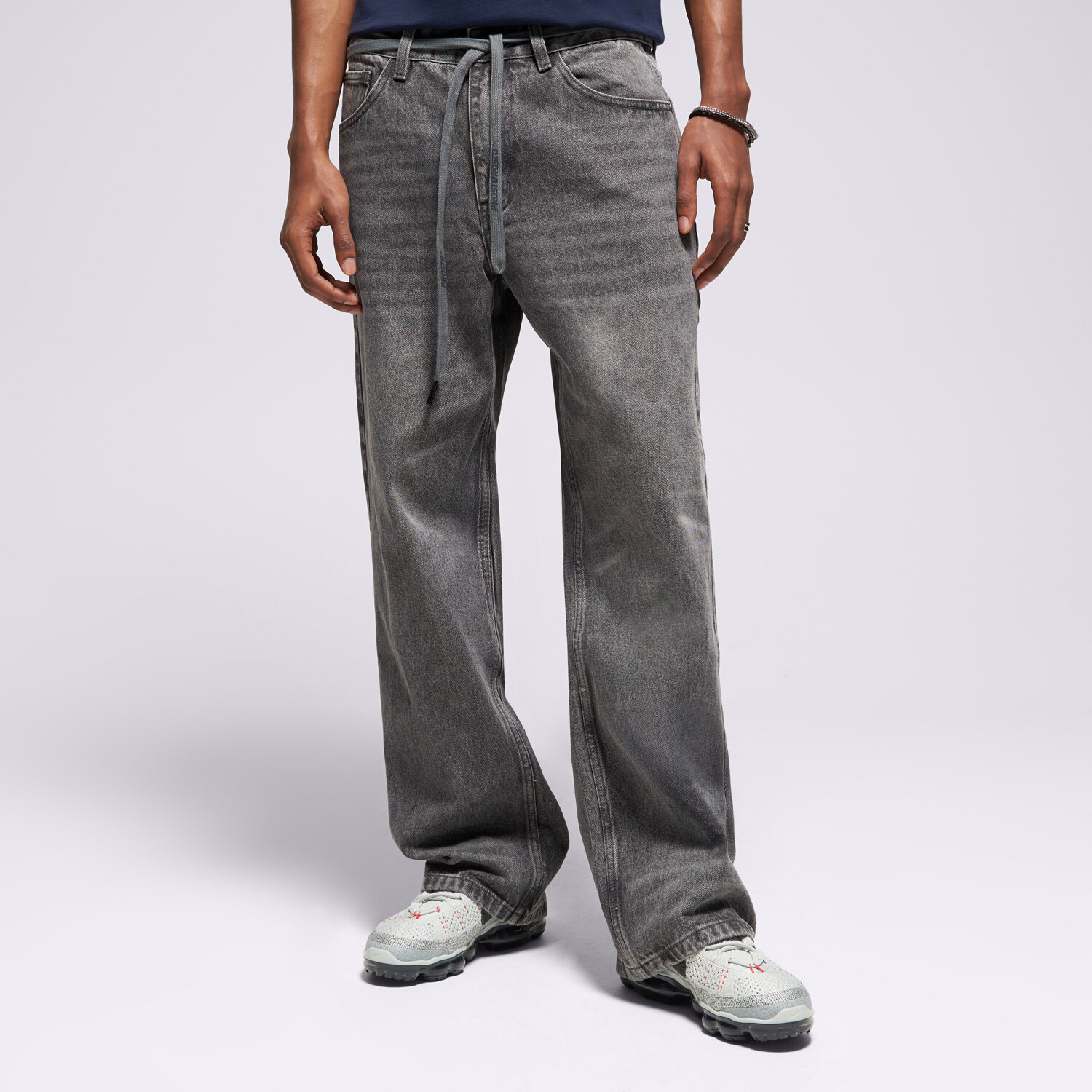 Herren Hosen PROSTO HOSE JEANS BAGGY TARMAC LIGHT GRAY KL252MPAN3011 Grau