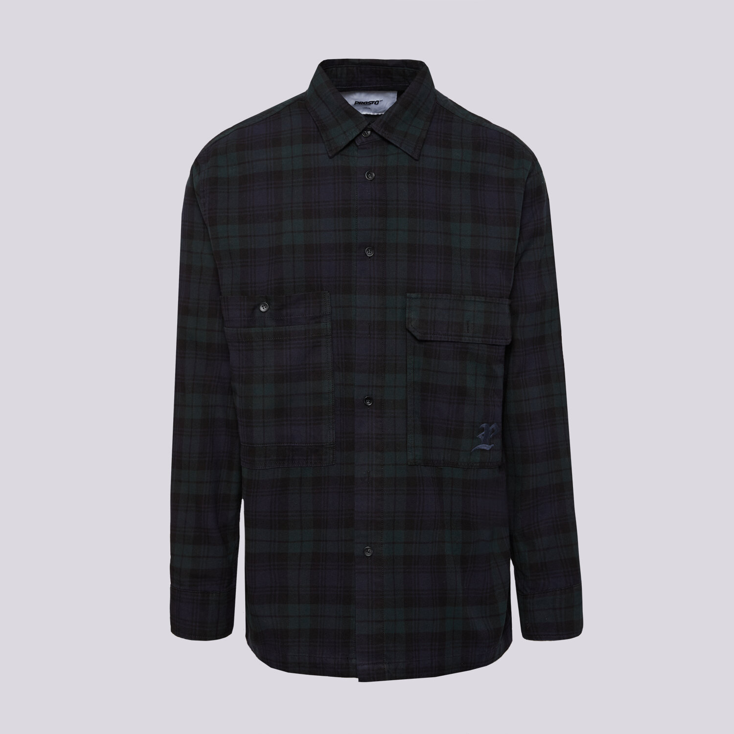 Herren Hemd PROSTO HEMD SHIRT CHECK NAVY KL252MOTH4012 Multicolor