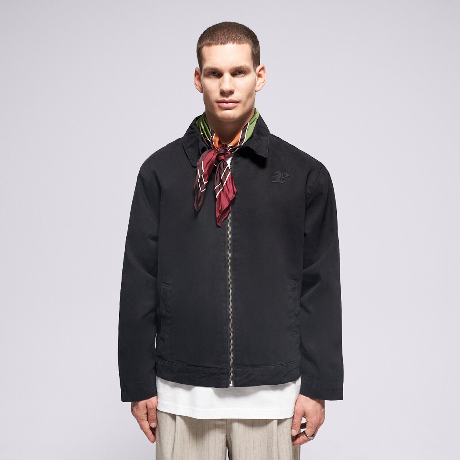 Herren Winterjacke PROSTO JACKE JACKET 24-HR BLACK KL252MOUT1021 Schwarz