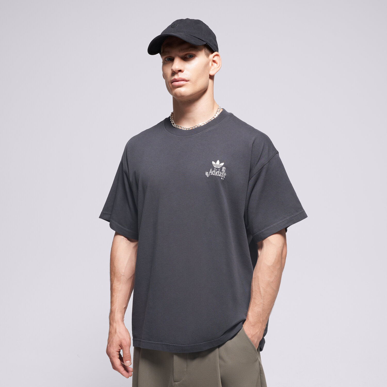 Herren T-Shirt ADIDAS T-SHIRT SUPPER CLUB TEE HY2062 Grau