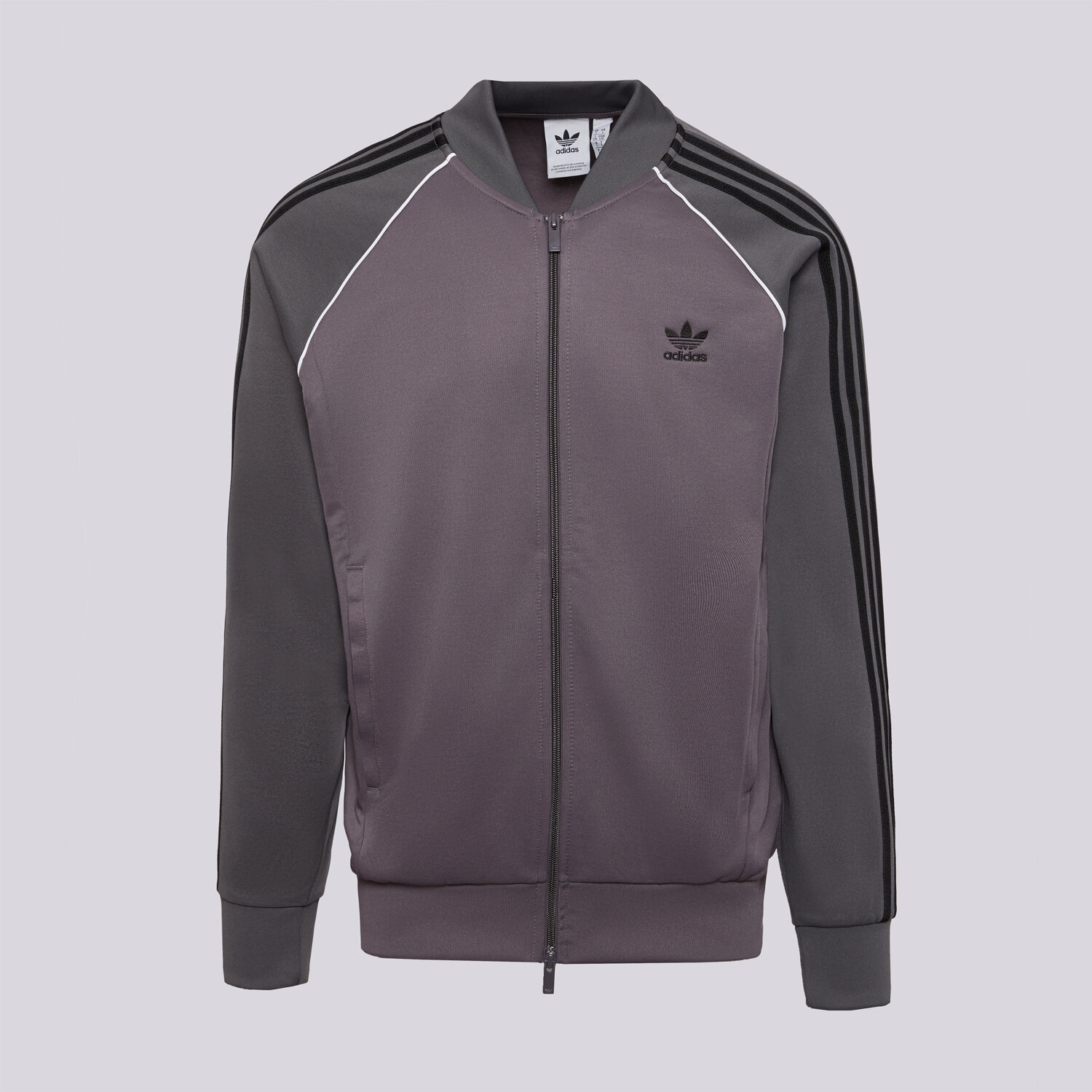 Herren ADIDAS SWEATSHIRT MIT REIßVERSCHLUSS SST TT JY1295 Multicolor