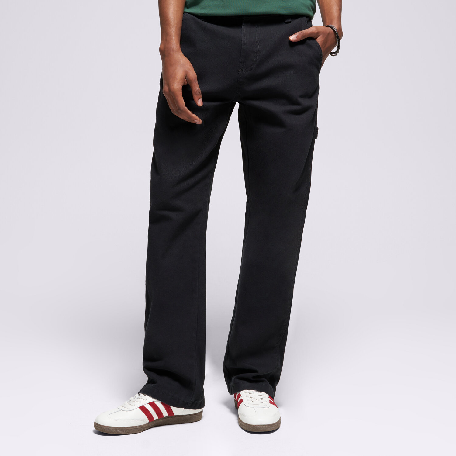 Herren Hosen DICKIES HOSE CARPENTER CANVAS PANT DK0A87PDBLK1 Schwarz