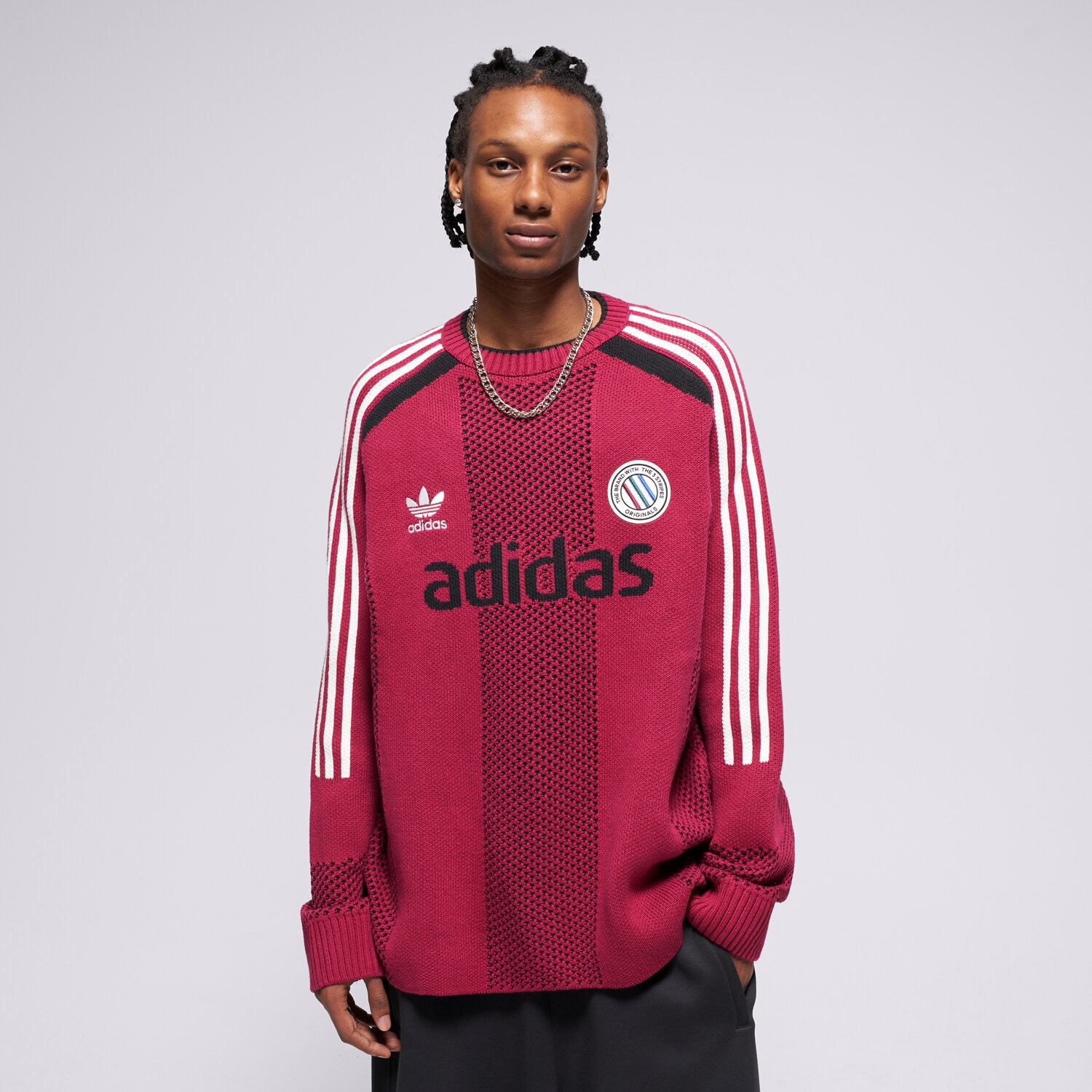 ADIDAS PULLOVER PULLOVER (LONG SLEEVE) KQ5086 Dunkelrot