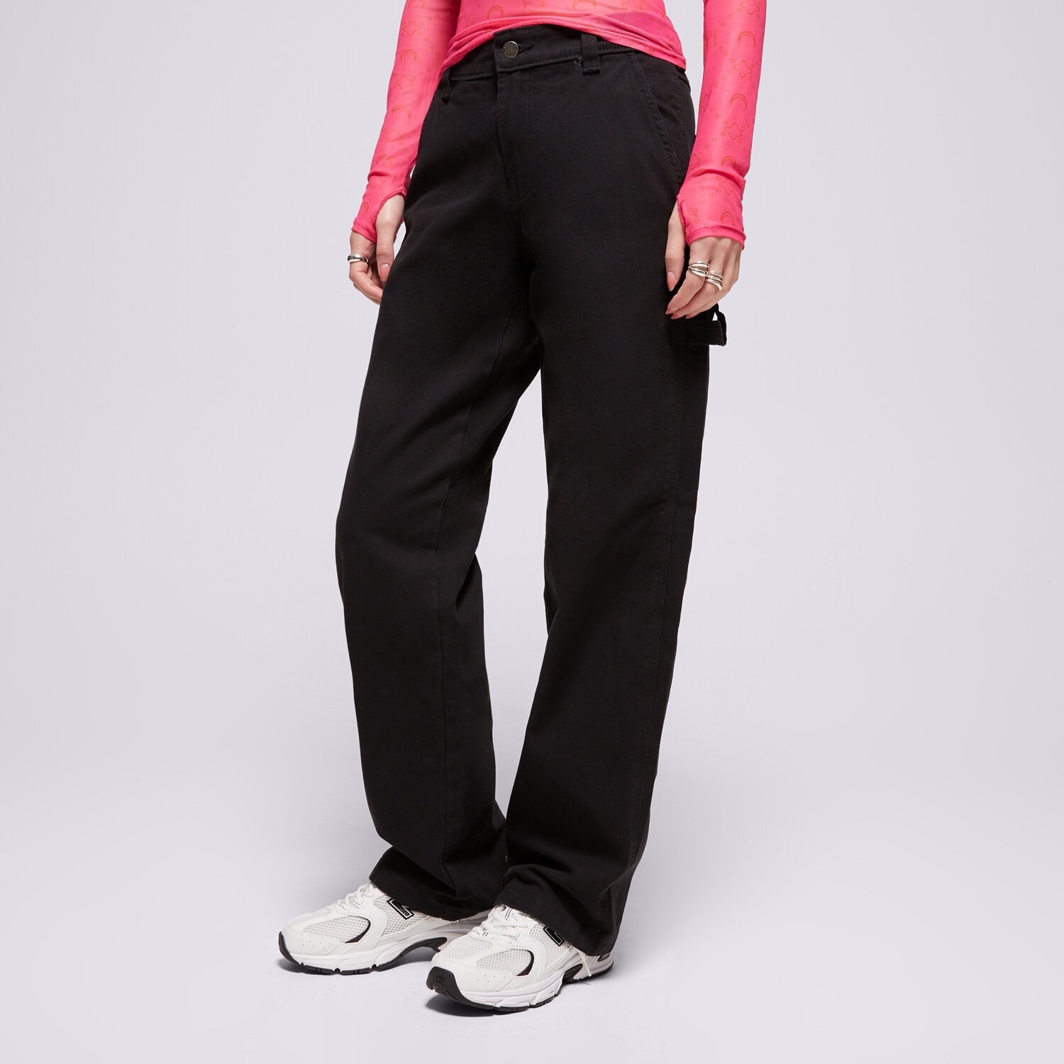 Damen Hosen DICKIES HOSE DICKIES DUCK CANVAS CARPENTER PANT W DK0A886TBLK1 Schwarz