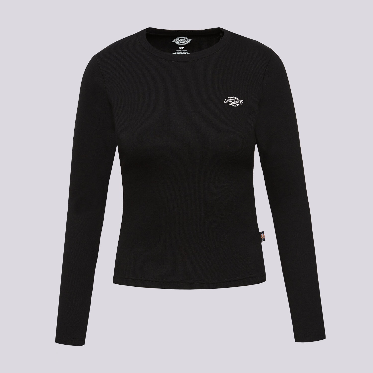 Damen T-Shirt DICKIES T-SHIRT GLADEVILLE TEE LS W DK0A87QABLK1 Schwarz