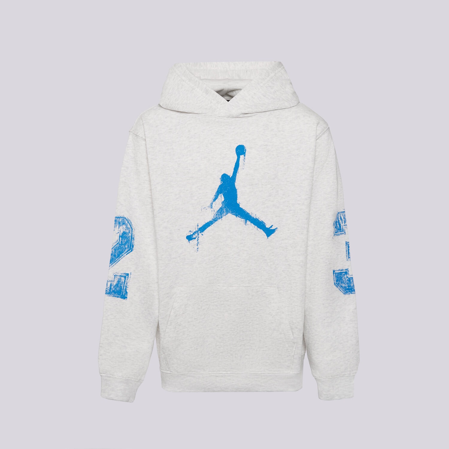 Kinder JORDAN HOODIE JDB MJ MVP HBR JM FLC PO BOY 95F097-X58 Grau