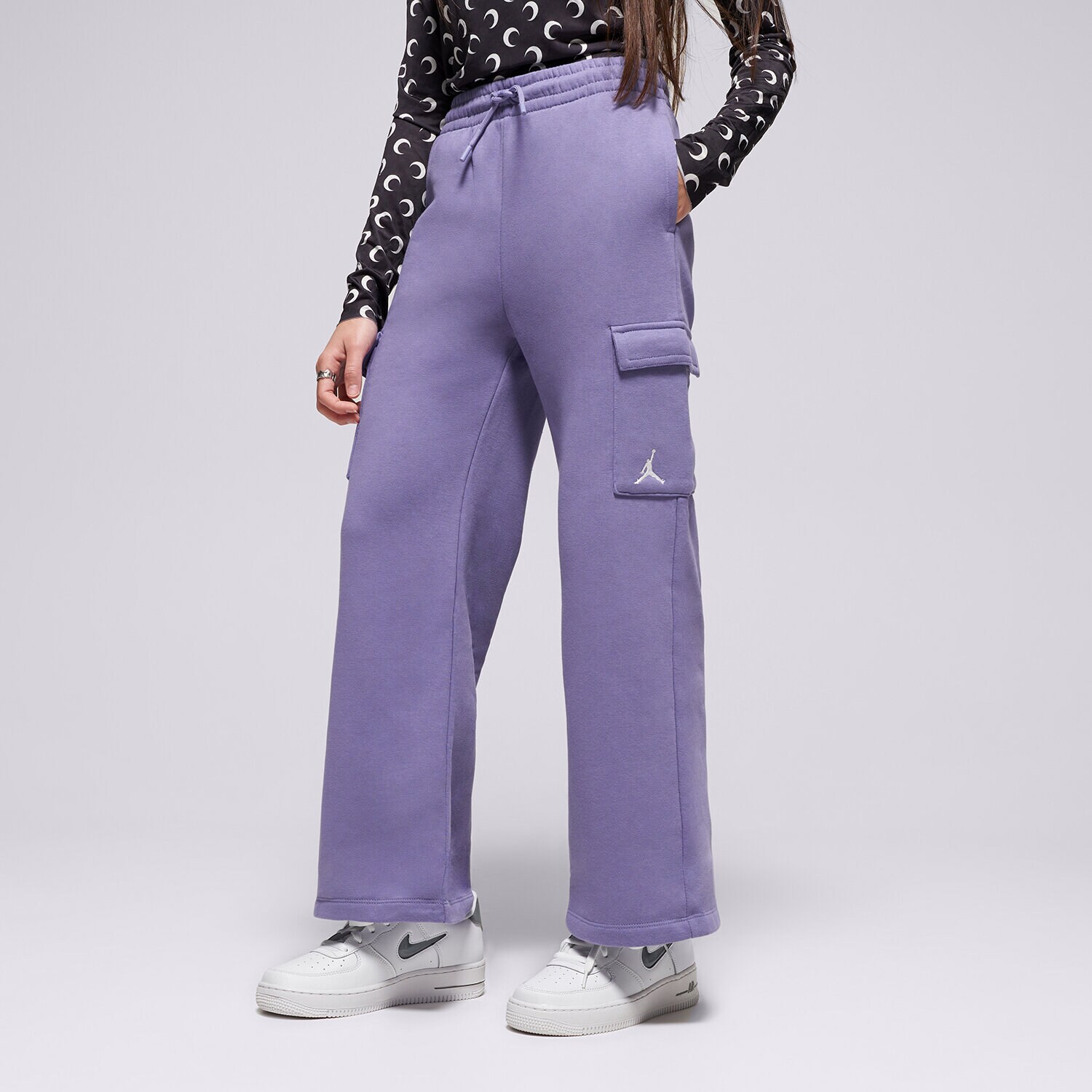 Kinder Hosen JORDAN HOSE JDG WJ BRKN FLC CARGO PANT BOY 45F142-PAP Violet