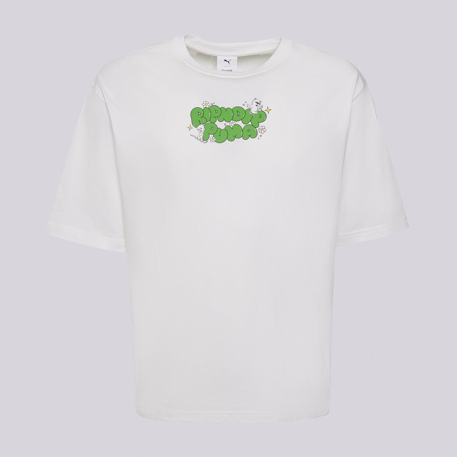 Herren T-Shirt PUMA T-SHIRT PUMA X RIPNDIP BOXY GRAPHIC TEE 632413 02 Weiß
