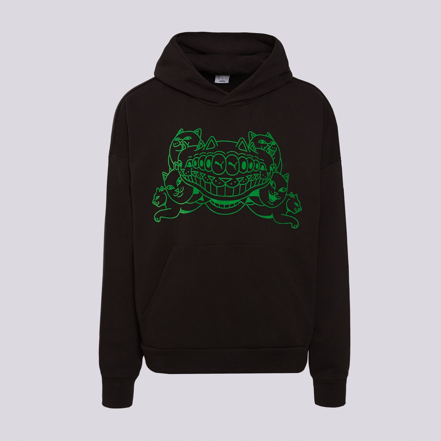 Herren PUMA HOODIE PUMA X RIPNDIP GRAPHIC HOODIE TR 632414 01 Schwarz