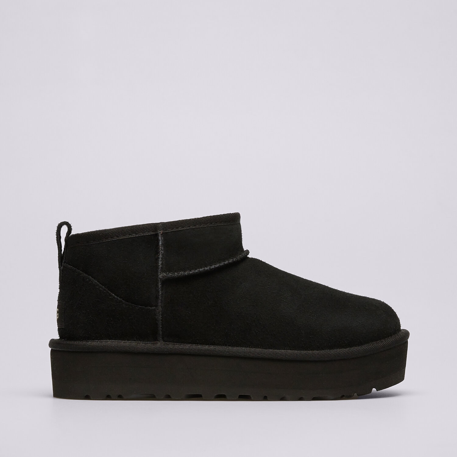 Kinder Casual Schuhe UGG KIDS' CLASSIC ULTRA MINI PLATFORM 1157791K-BLK Schwarz