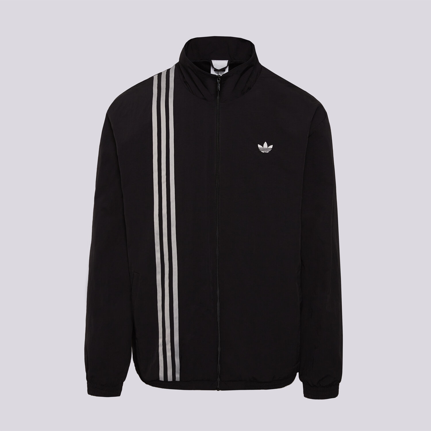 Herren ADIDAS SWEATSHIRT MIT REIßVERSCHLUSS FIREBIRD TT JV9882 Schwarz