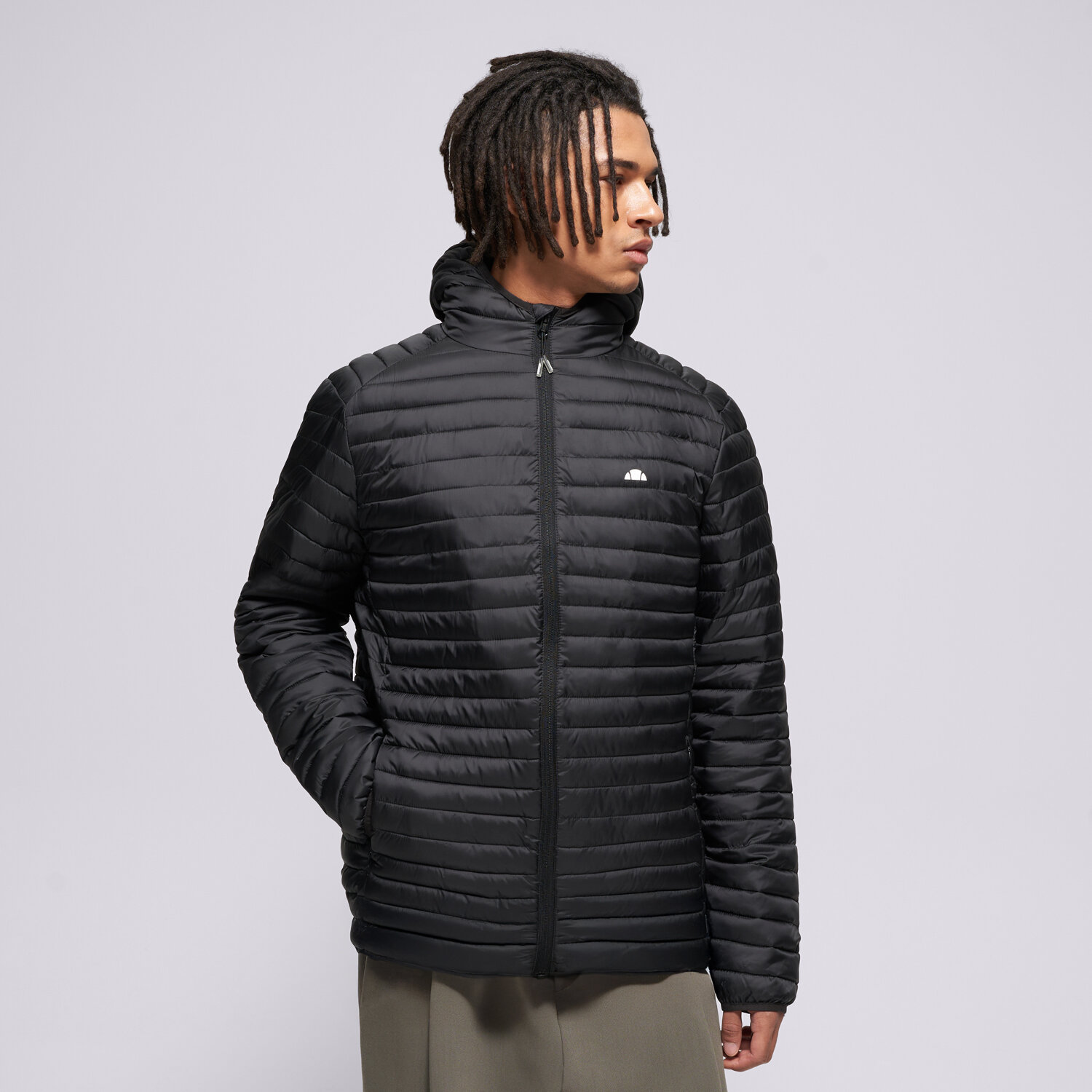 Herren Winterjacke ELLESSE DAUNENJACKE PALLOCHI PADDED JACKET BLK SHB22877011 Schwarz