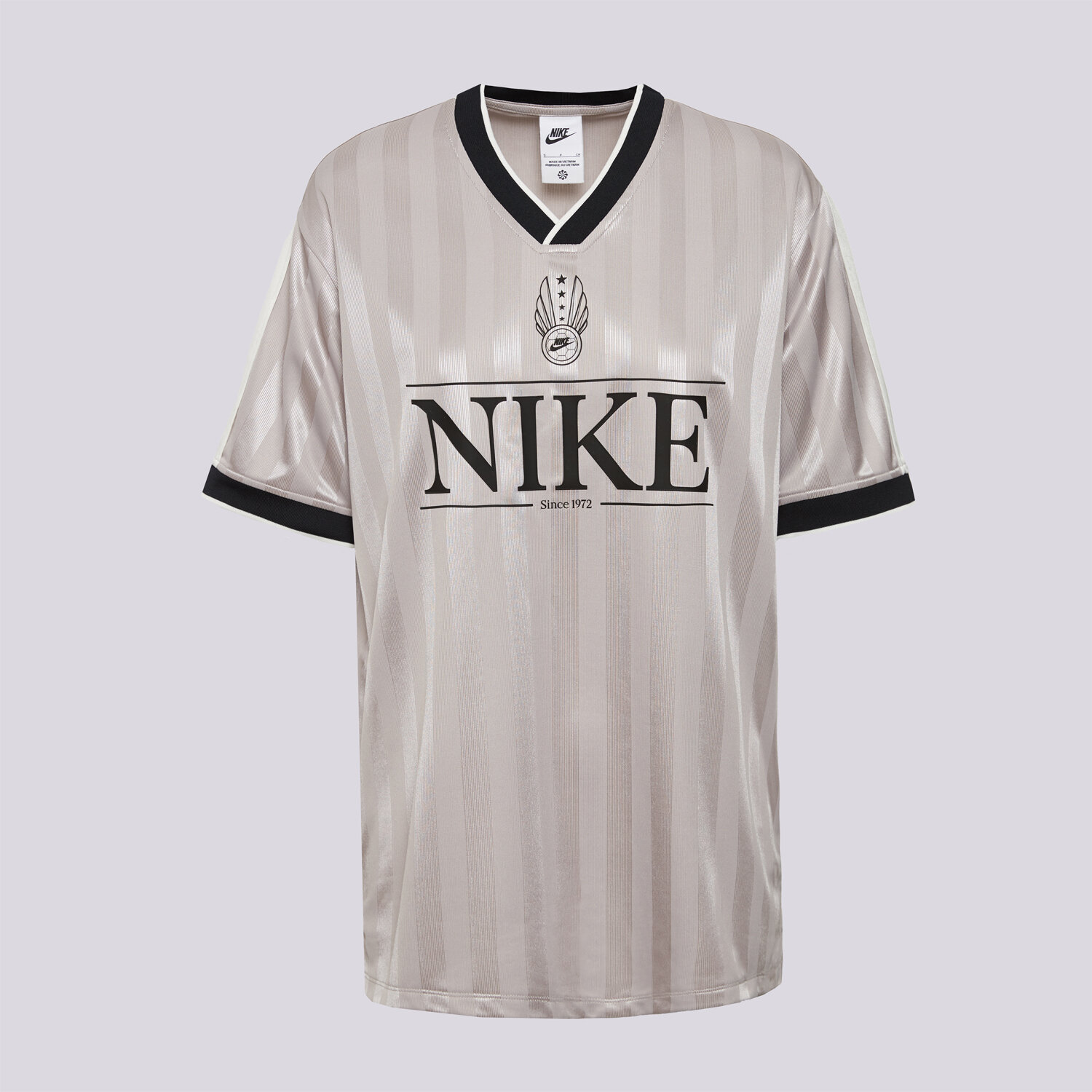 Damen T-Shirt NIKE T-SHIRT W NSW V NECK JERSEY IH8504-009 Grau