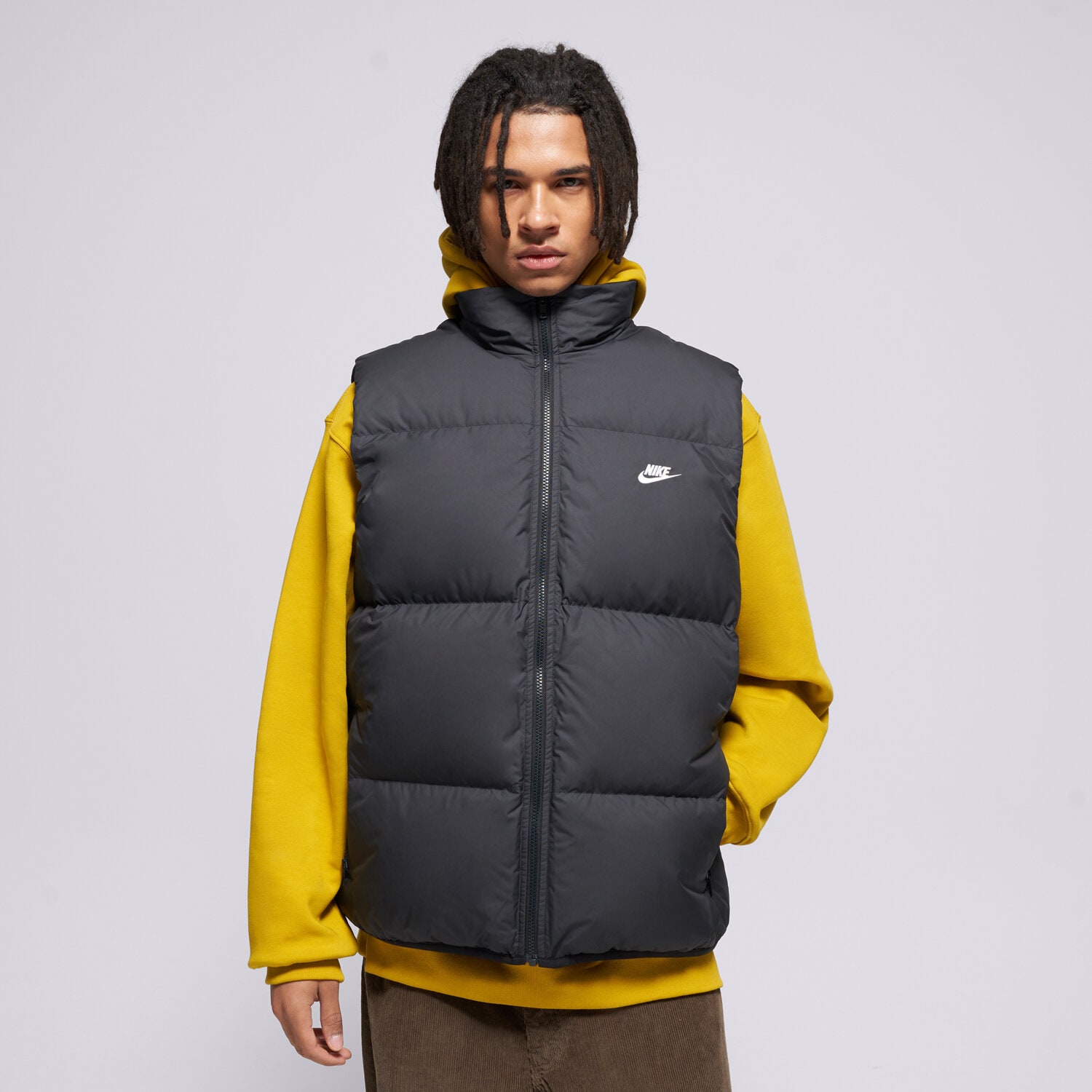 Herren Weste NIKE WESTE M SF CLUB PUFFER VEST 550 IB2977-010 Schwarz