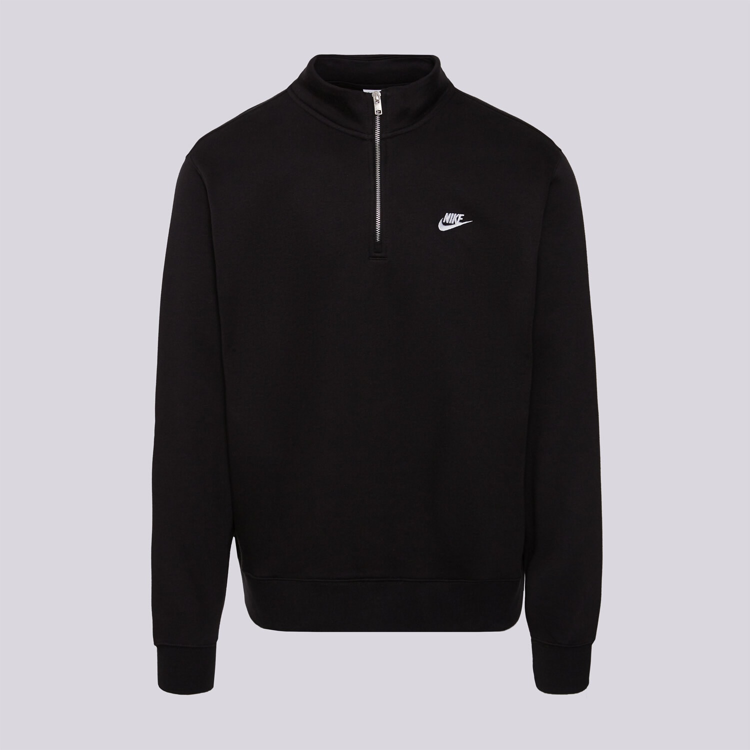 Herren NIKE SWEATSHIRT M NK CLUB BB HZ TOP FN3864-010 Schwarz