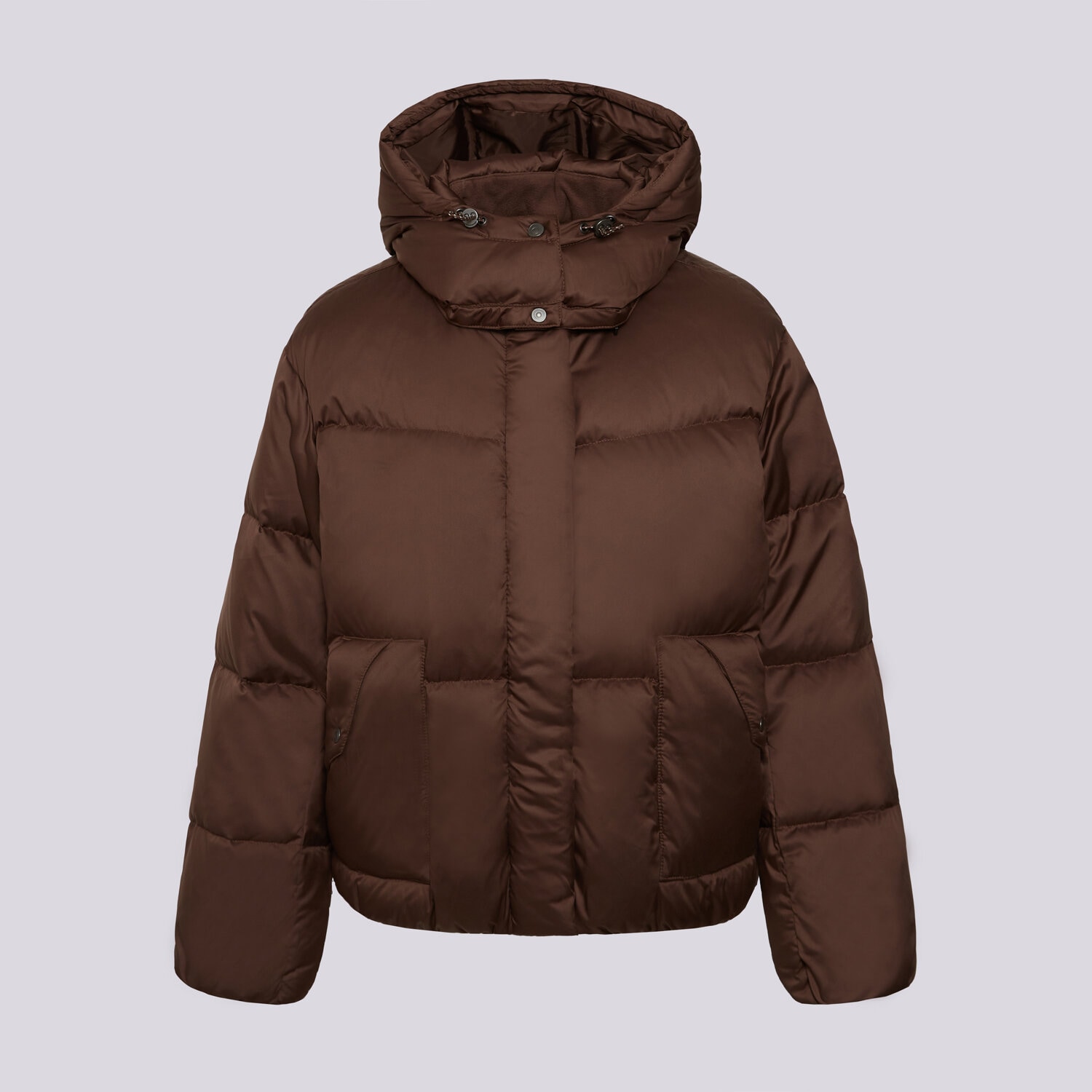 Damen Winterjacke LEVI'S DAUNENJACKE WESTERN BUBBLE SHORTIE BROWNS 003MD-0006 Braun